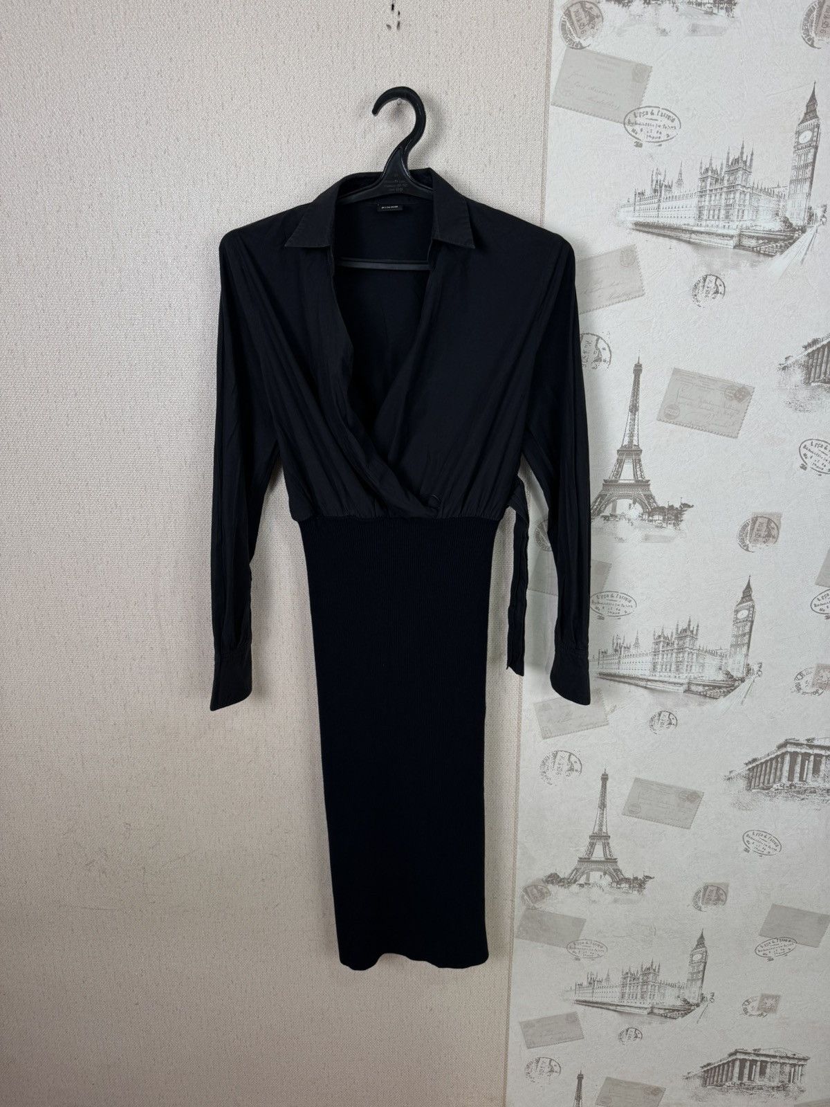 Pinko Pinko Black Dress Shirt Skirt Luxury Size M / US 6-8 / IT 42-44 - 1 Thumbnail