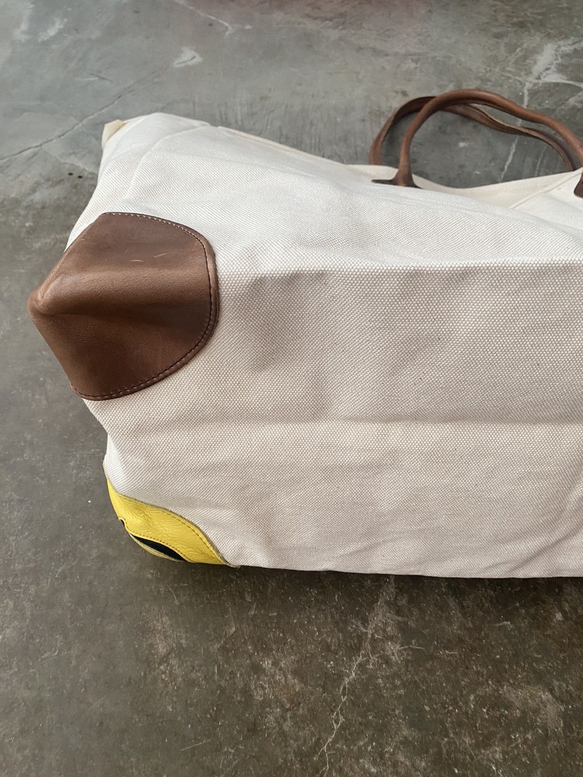Kapital Kountry Kapital Kountry No.4 Canvas Smiley Milk Bag Visvim CPFM Size ONE SIZE - 10 Thumbnail