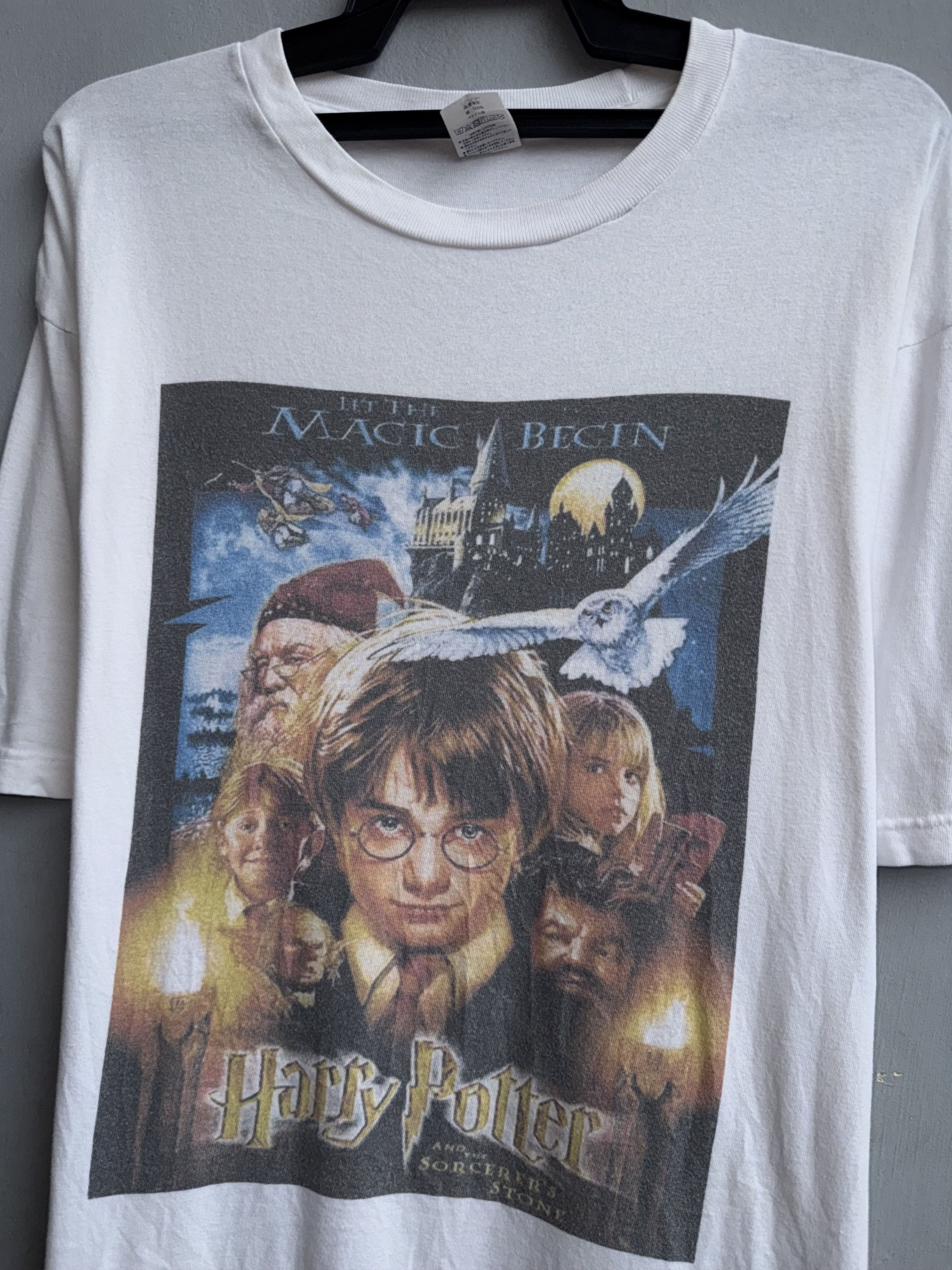 Expert Horror Harry Potter And The Sorcerer's Stone Movie Poster Shirt Size US XL / EU 56 / 4 - 2 Thumbnail
