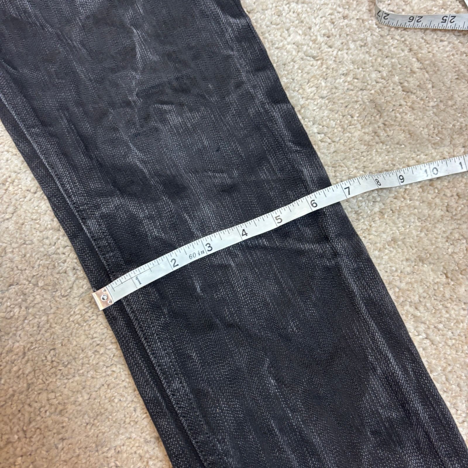 Brave Star Selvage Brave Star Selvedge The Slim Straight Black Jeans Mens 29x34 Size US 29 - 9 Thumbnail