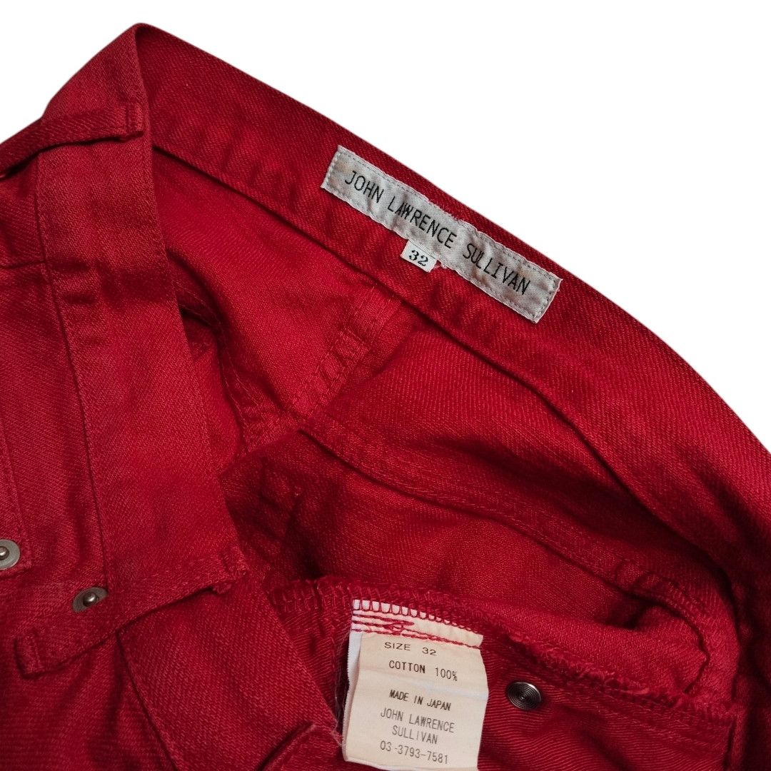 JOHN LAWRENCE SULLIVAN JLS 2016 F/W red london jeans Size US 32 / EU 48 - 5 Thumbnail