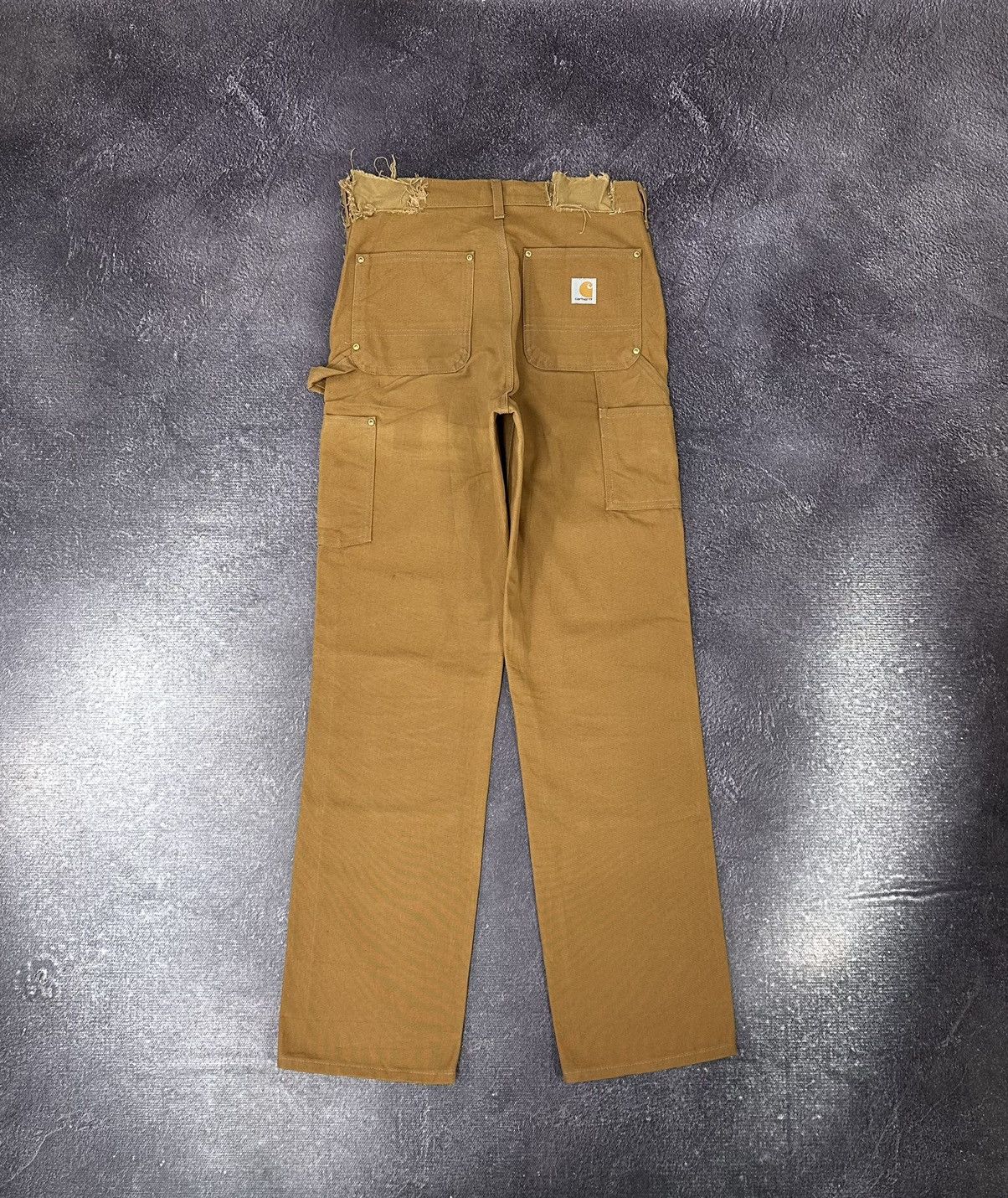 Carhartt Vintage 90s Carhartt Double Knee USA Distressed Work Pants Size US 30 / EU 46 - 2 Thumbnail