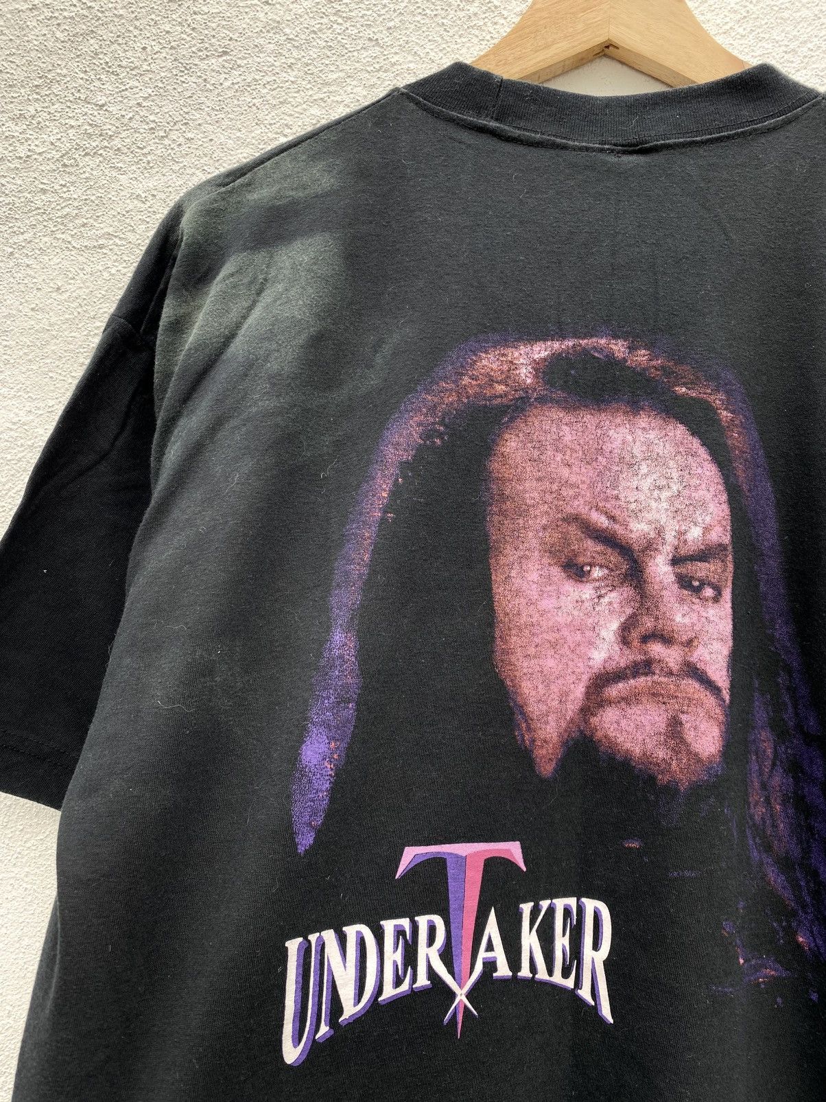 WWF Vintage 90s The Undertaker Deadman Size US L / EU 52-54 / 3 - 1 Thumbnail