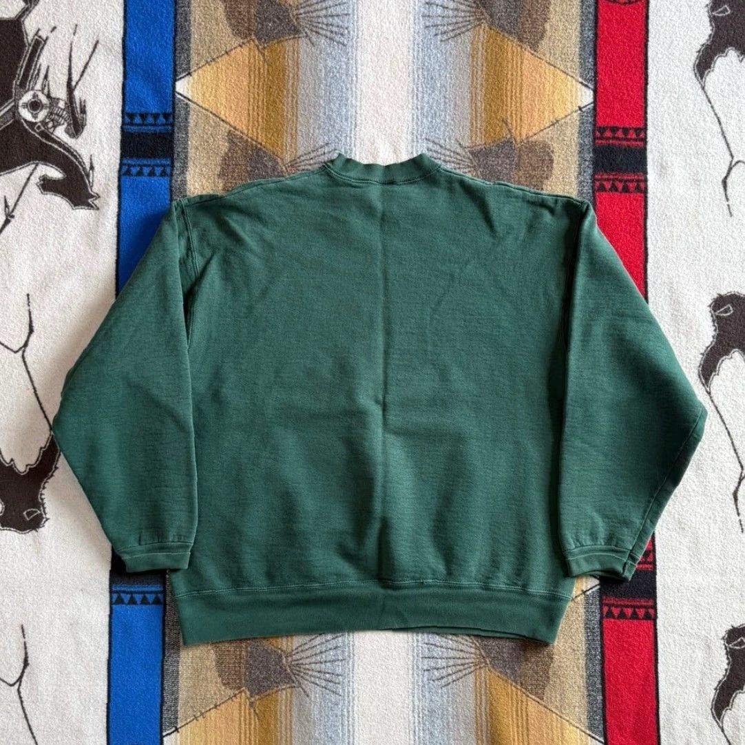 Fruit Of The Loom VINTAGE Washington Football Crewneck Sweatshirt XL Green Mens 90s College University Sports Pullover Sweatshirt Size US XL / EU 56 / 4 - 7 Thumbnail