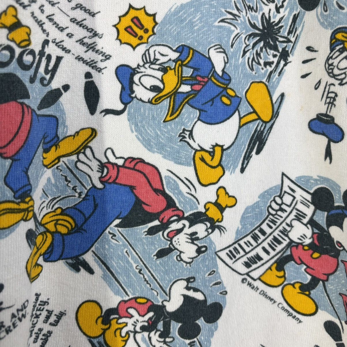 Disney × Mickey Mouse × Vintage Vintage Mickey Family by Walt Disney Long Sleeve Shirt Size US M / EU 48-50 / 2 - 7 Thumbnail
