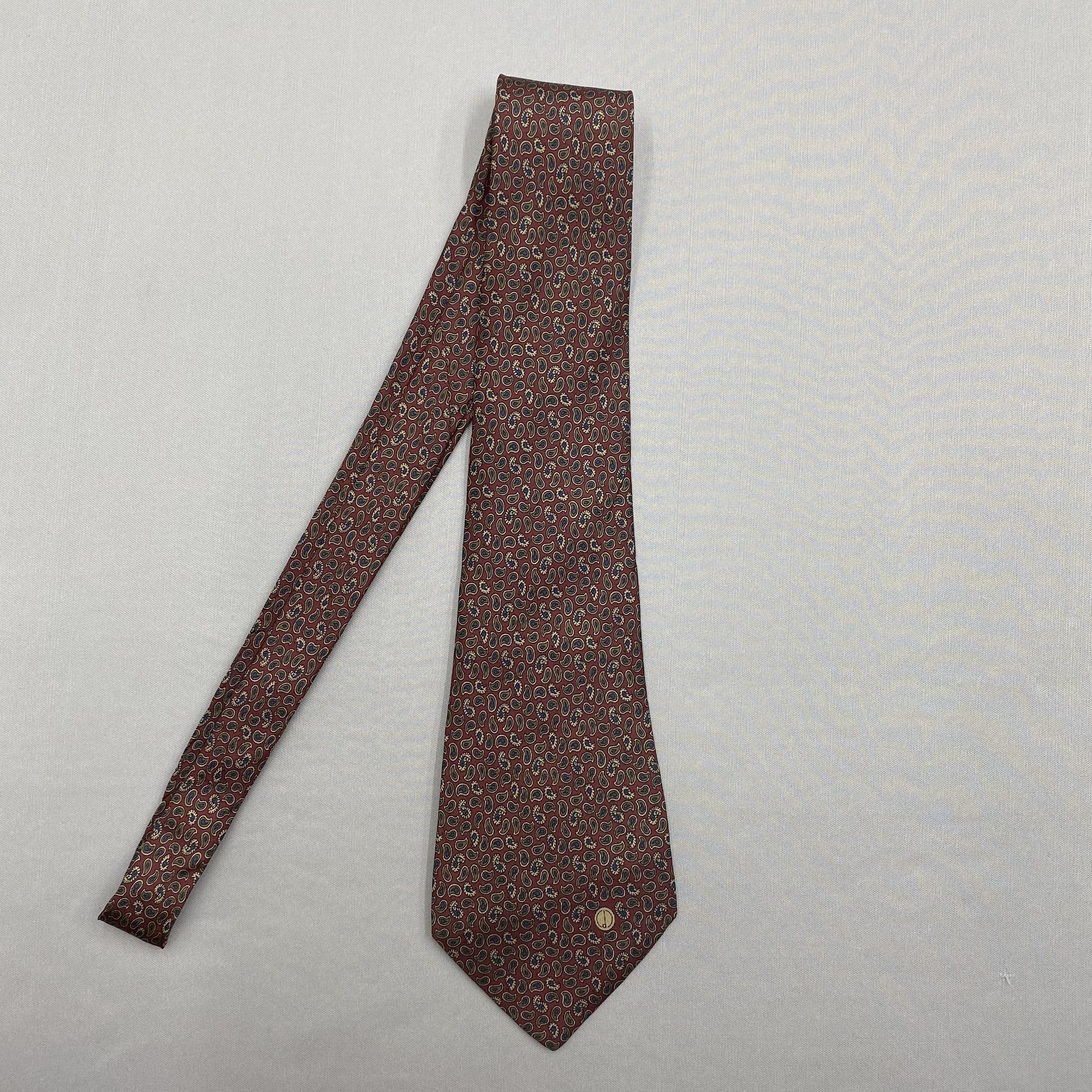 Alfred Dunhill Vintage Alfred Dunhill SILK Necktie Cravate Pure Silk Size ONE SIZE - 4 Thumbnail