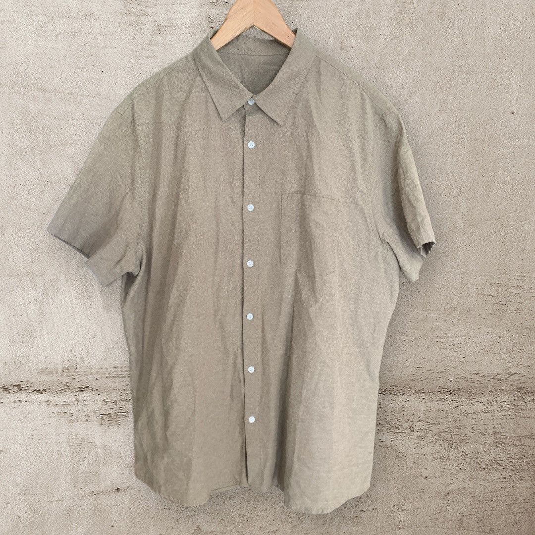 Other Tan Button Down Shirt Size US L / EU 52-54 / 3 - 1 Thumbnail