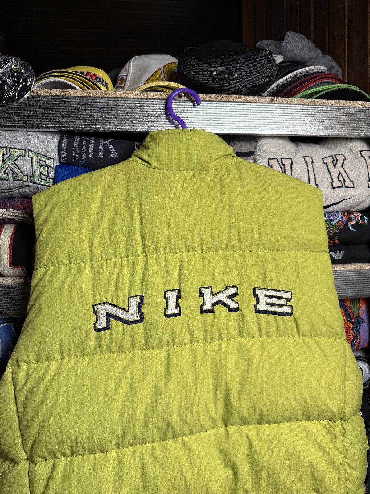 Nike × Nike ACG × Vintage Vintage Nike reversible puffer vest spell out big logo rare Size US XL / EU 56 / 4 - 6 Thumbnail