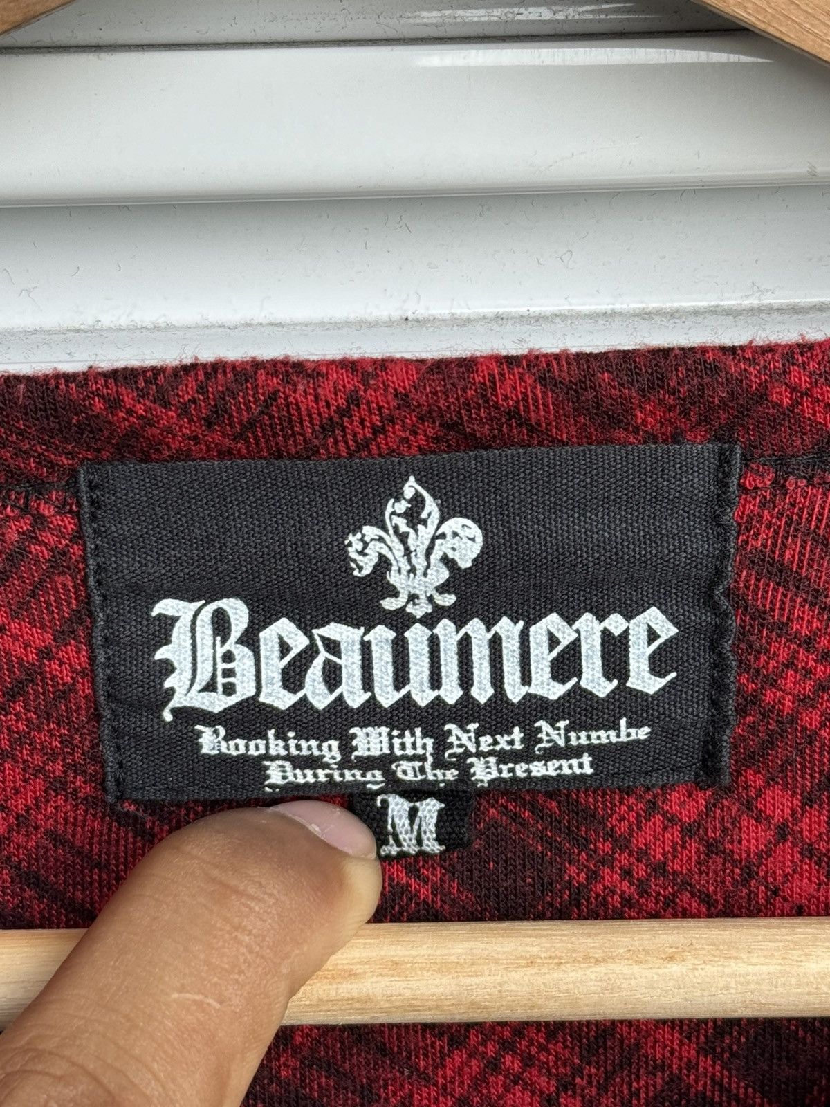Japanese Brand Vintage Beaumere Keffiyeh Skulls Punk Riot Longsleeves Size US M / EU 48-50 / 2 - 12 Thumbnail