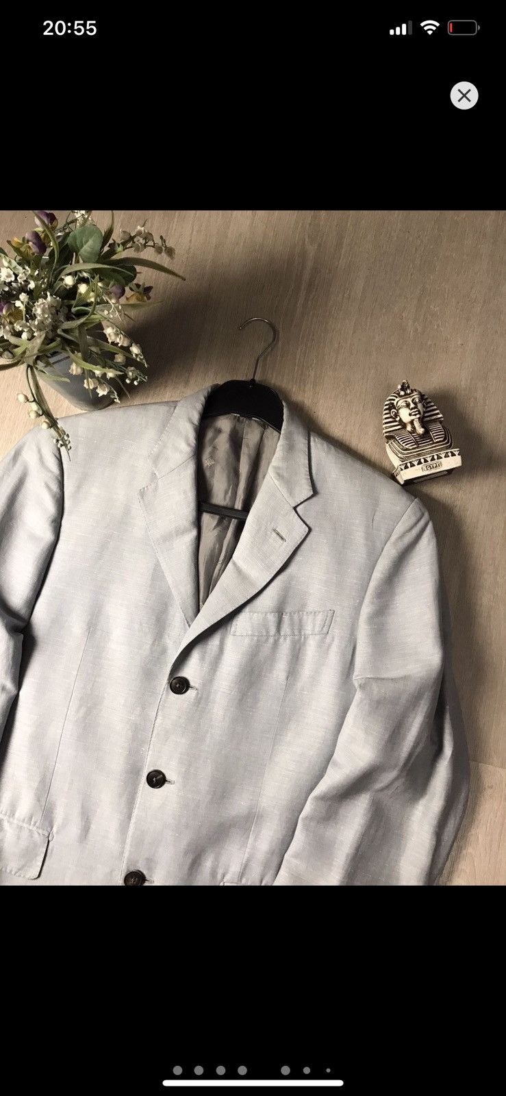 Givenchy Givenchy Gentleman Lana Lino luxury suit Size 50R - 5 Thumbnail
