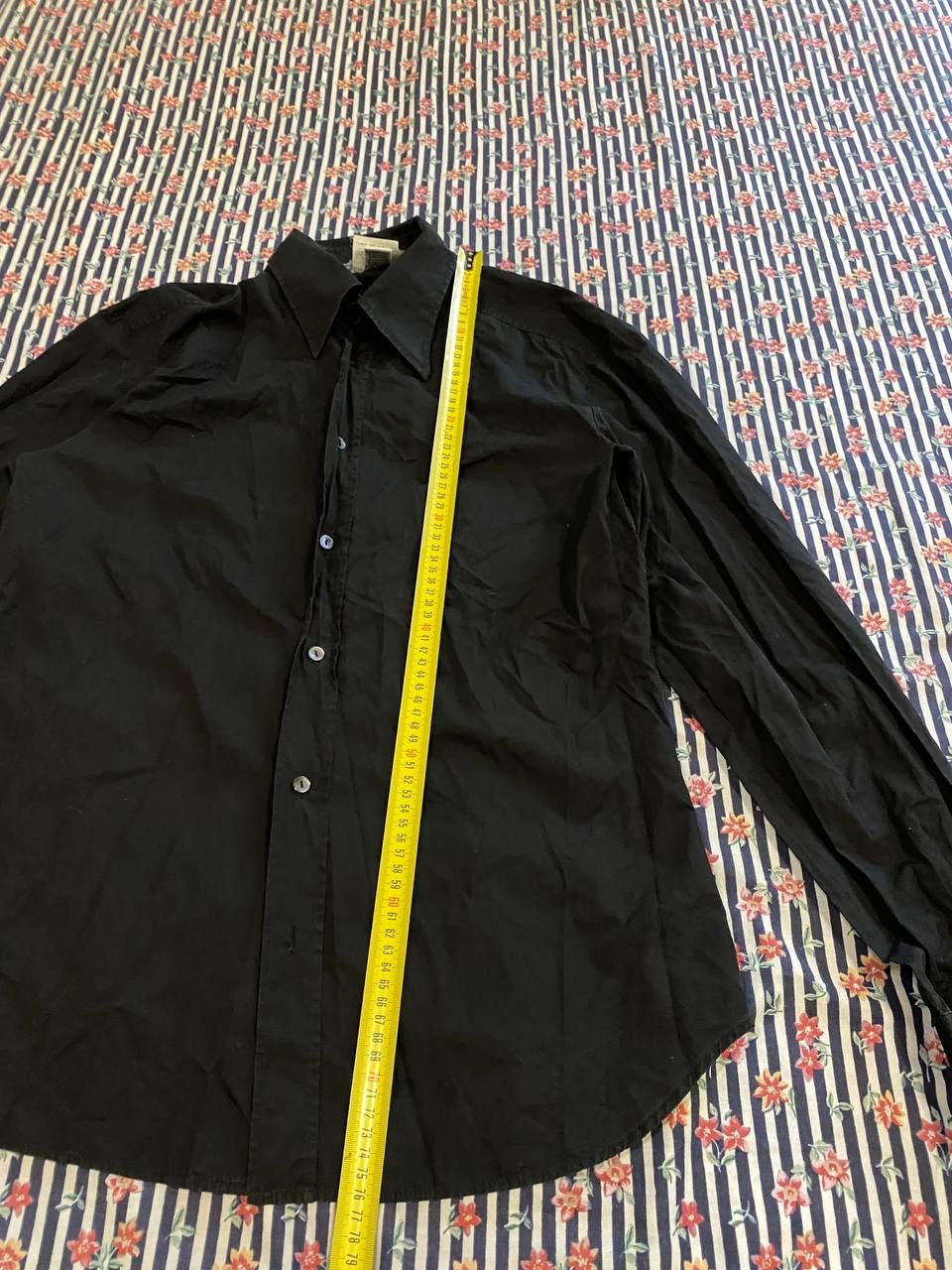Dolce & Gabbana Luxury Dolce & Gabbana Black Button Up Shirt Size US M / EU 48-50 / 2 - 9 Thumbnail
