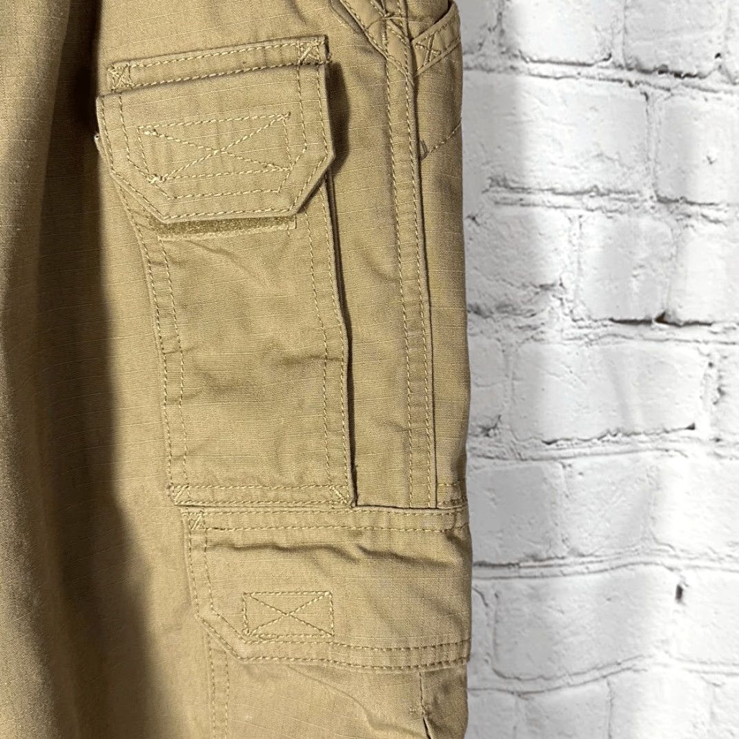 Vintage 5.11 Tactical Men's Taclite Pro Lightweight Performance Pants Cargo Style 74273 Tan 32 Inseam 32 Mens Size US 32 / EU 48 - 5 Thumbnail