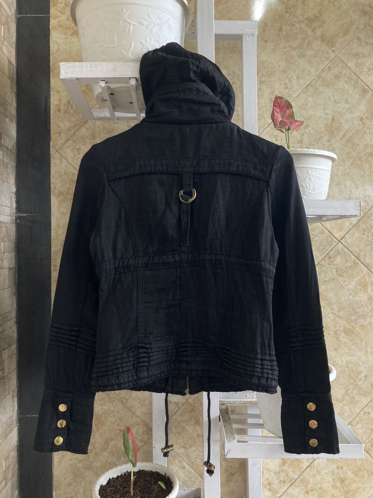 KMRii S-LAIRY - Bono Cargos Apocalypse Vkei Biker Jacket Japanese Size US S / EU 44-46 / 1 - 4 Thumbnail