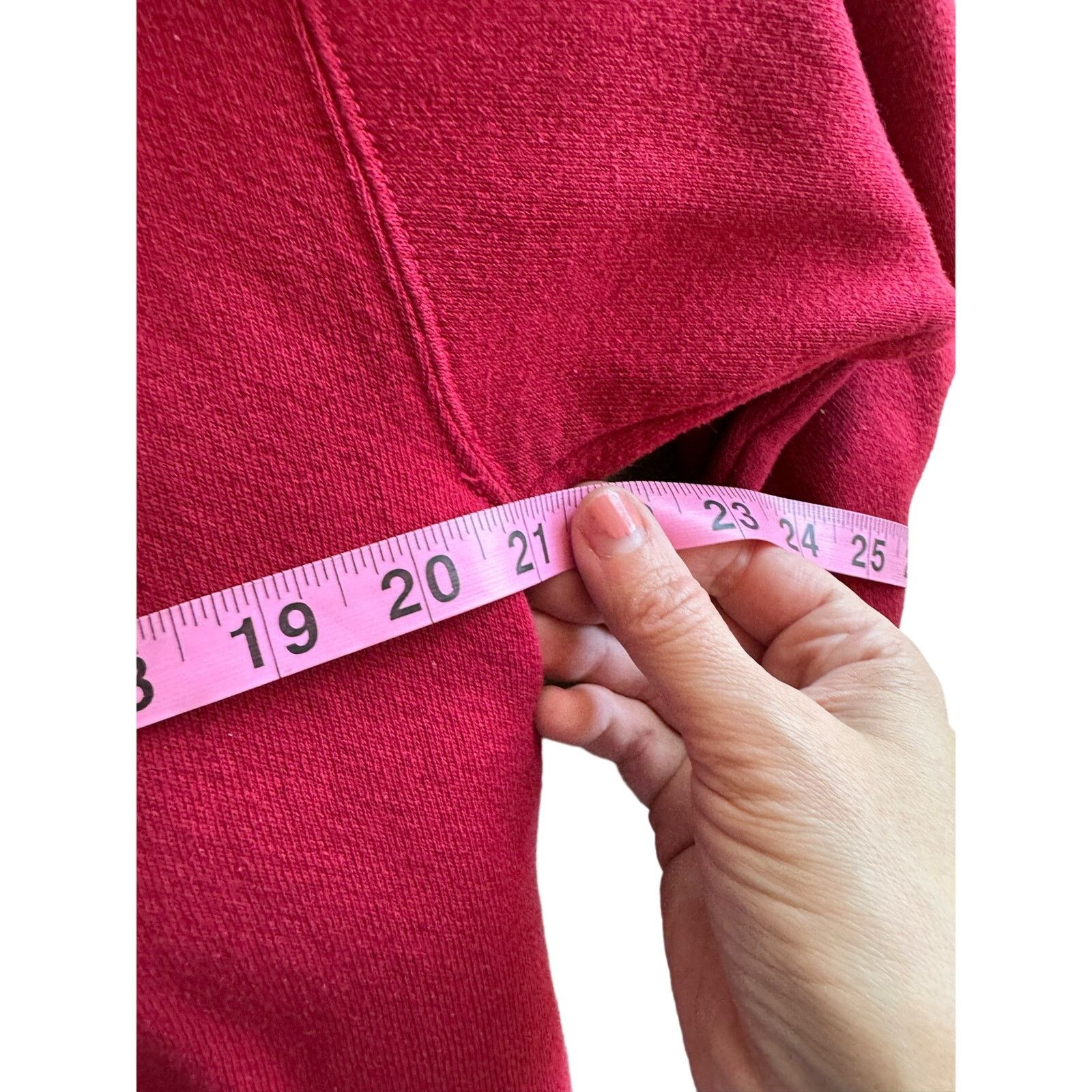 Vintage 80s Red Blank Solid Crewneck Sweatershirt M. J. Soffe M Size US M / EU 48-50 / 2 - 4 Thumbnail