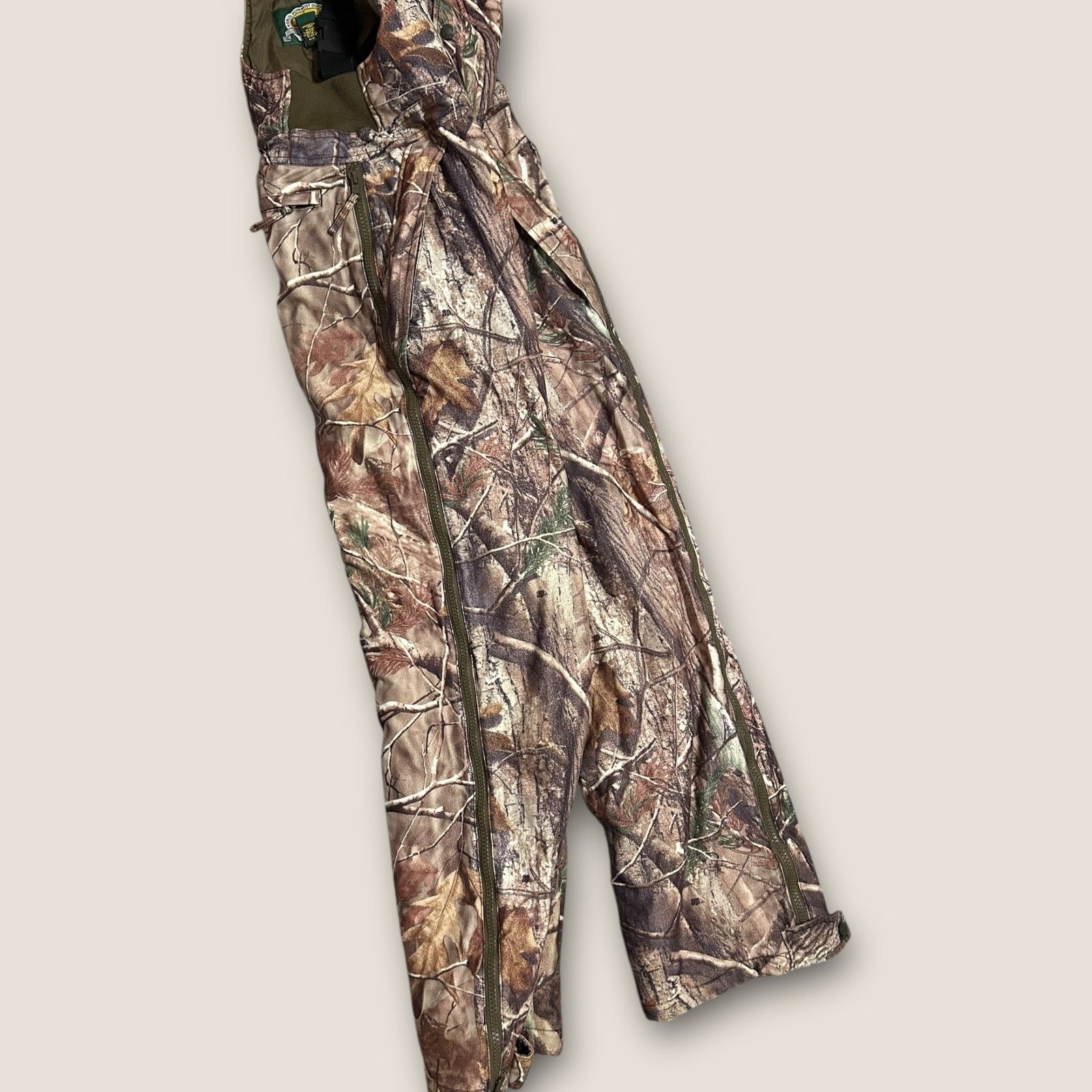 Cabelas Cabelas Camo Bib Overalls Mens MInsulated Hunting Style Zip Size US 36 / EU 52 - 3 Thumbnail