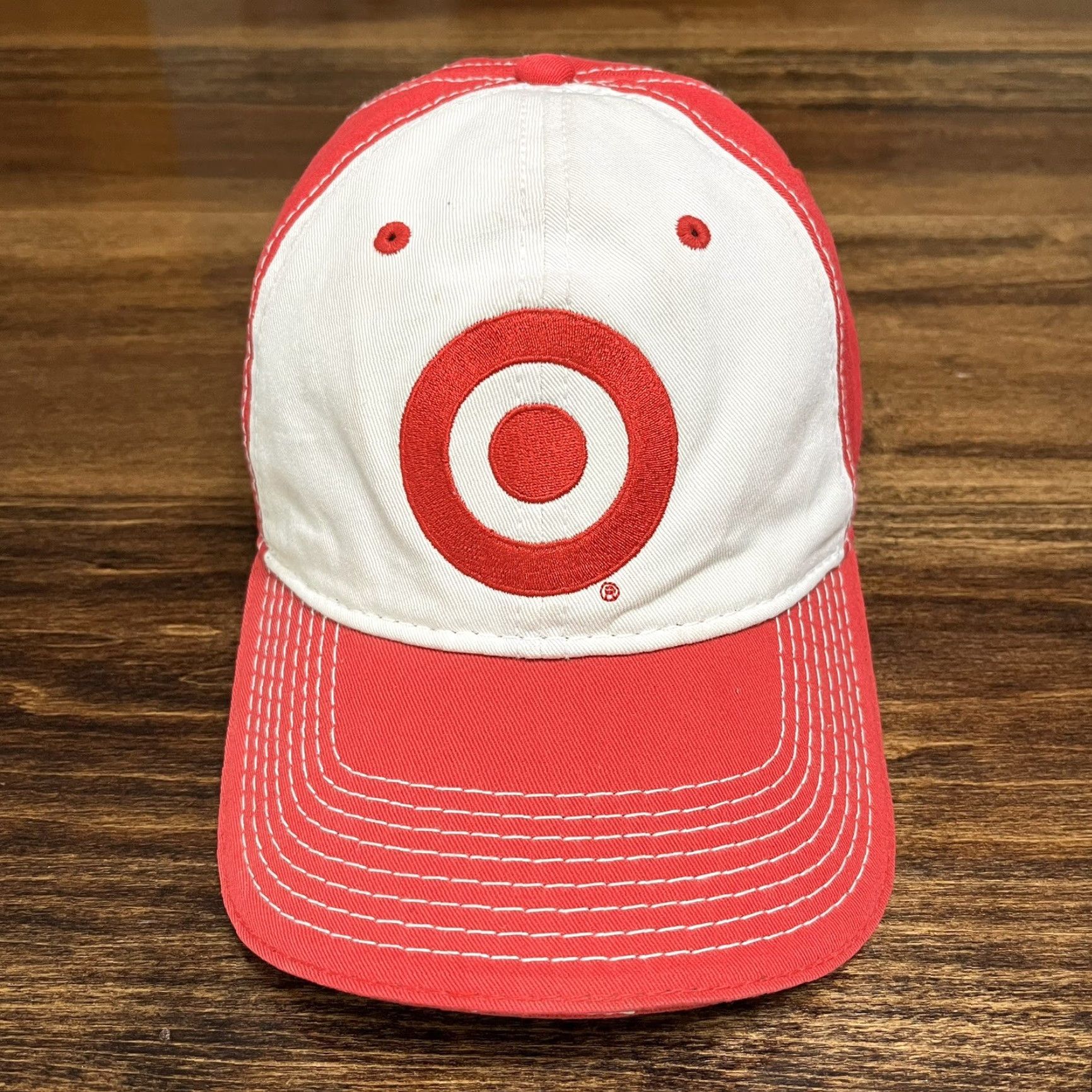 Chase Authentics Chase Authentics Target Racing Hat Cap Chip Ganassi Felix Sabates #41 Strap Back Baseball Cap Mens White USA, Vintage? No Size ONE SIZE - 2 Thumbnail