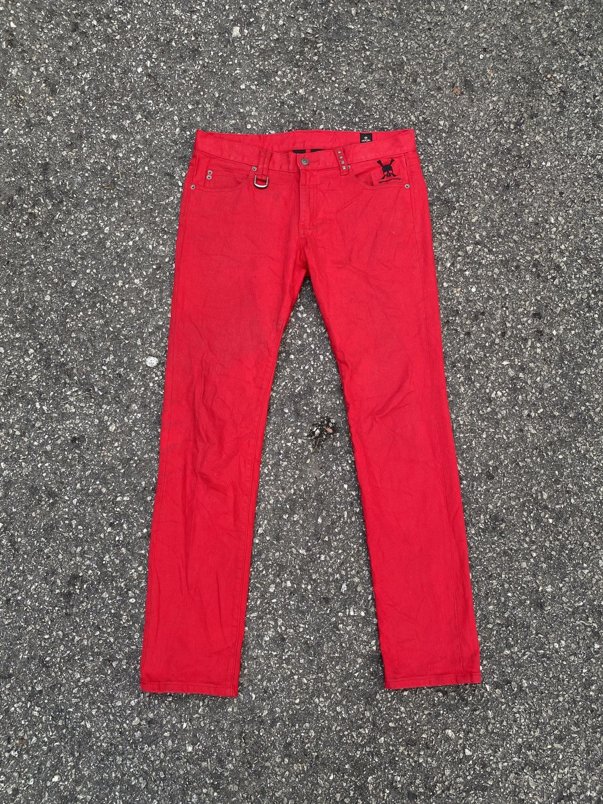 Japanese Brand × semanticdesign 2000s Semantics Design Skull Logo Punk Design Jeans Size US 34 / EU 50 - 1 Thumbnail