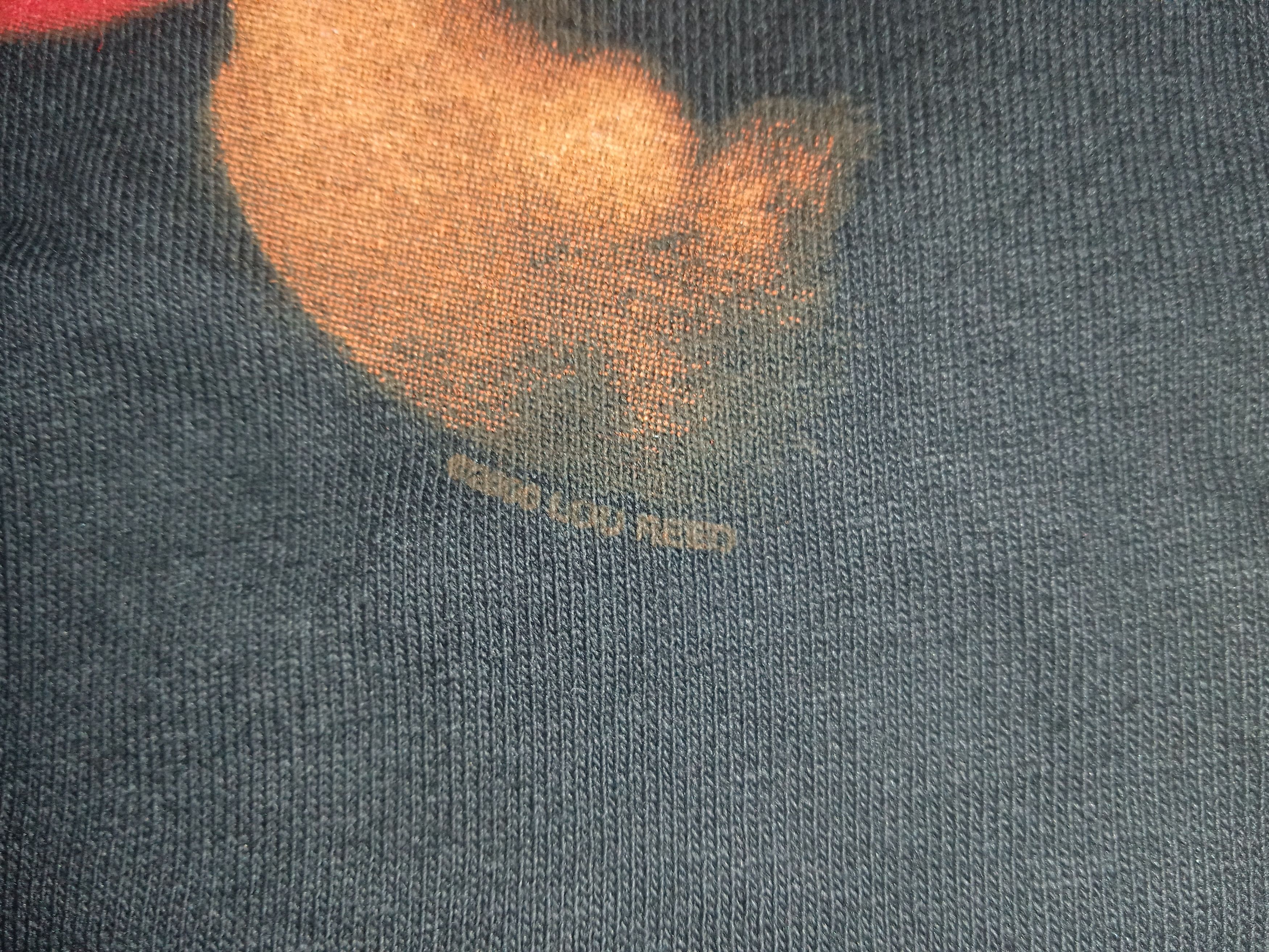 Vintage Vintage Lou Reed Ecstasy 2000 T Shirt Shoegaze Size US XL / EU 56 / 4 - 6 Thumbnail