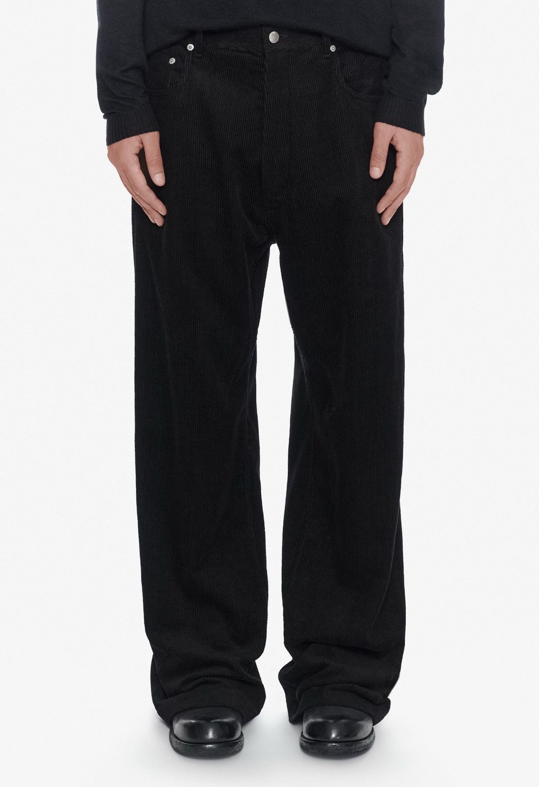 Rick Owens Rick Owens Geth Corduroy Jeans in Black Size US 34 / EU 50 - 1 Thumbnail
