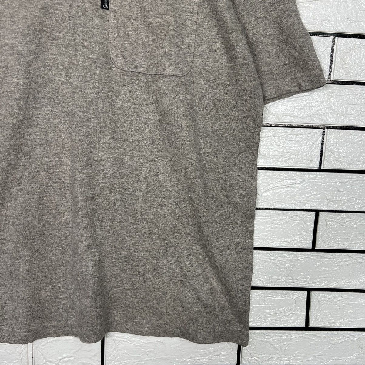Gianni Valentino Vintage GIANNI VALENTINO Single Pocket V Neck Tee#4193-C190 Size US L / EU 52-54 / 3 - 7 Thumbnail