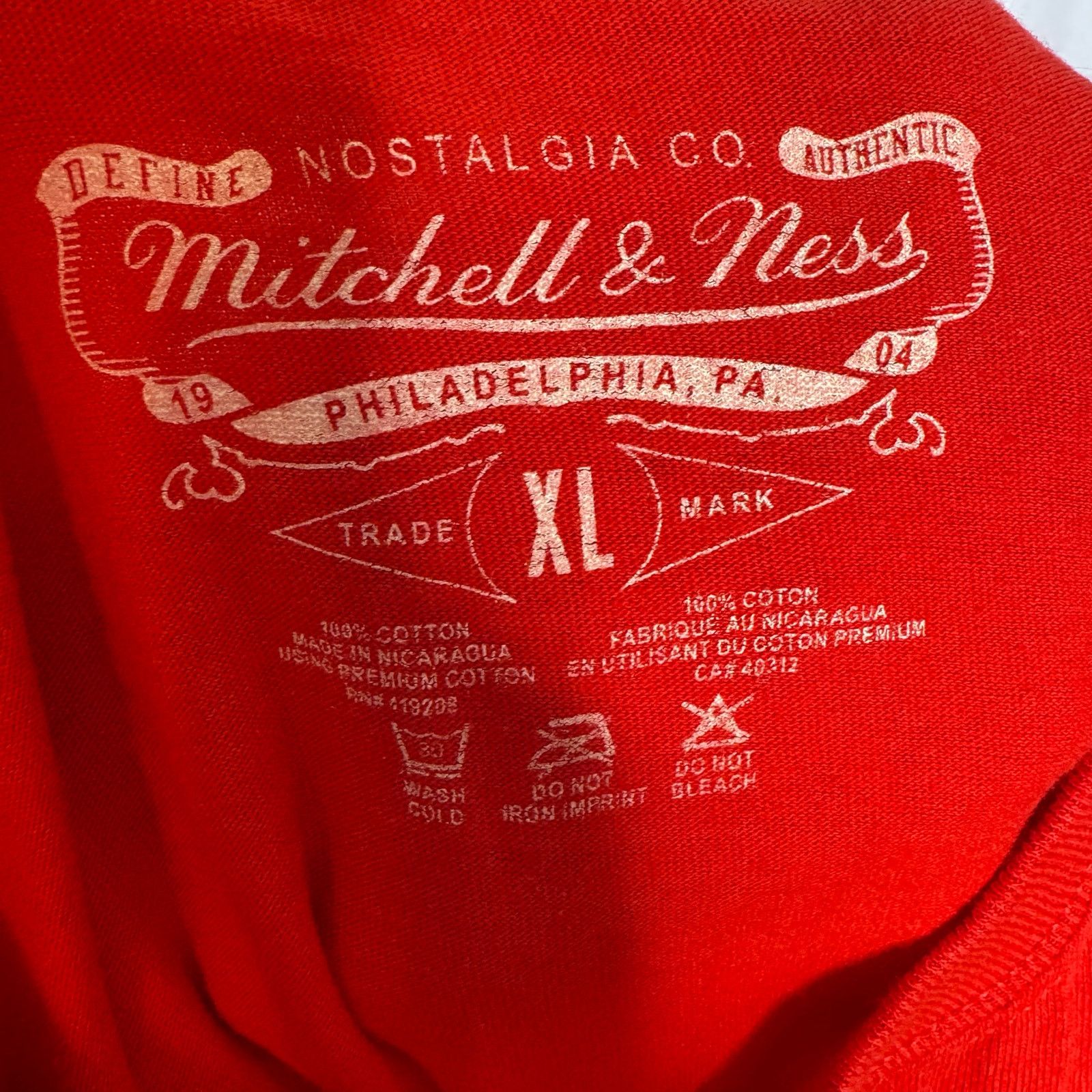 Mitchell & Ness Mitchell & Ness Philadelphia 76ers Moses Malone T Shirt XL Size US XL / EU 56 / 4 - 6 Thumbnail