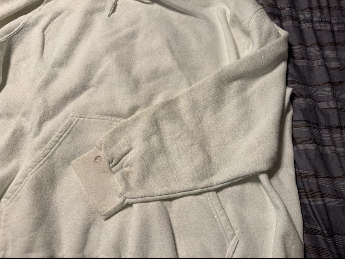 Nike Vintage 90's Nike Center Middle Swoosh RARE White Hoodie 2XL Size US XXL / EU 58 / 5 - 15 Thumbnail