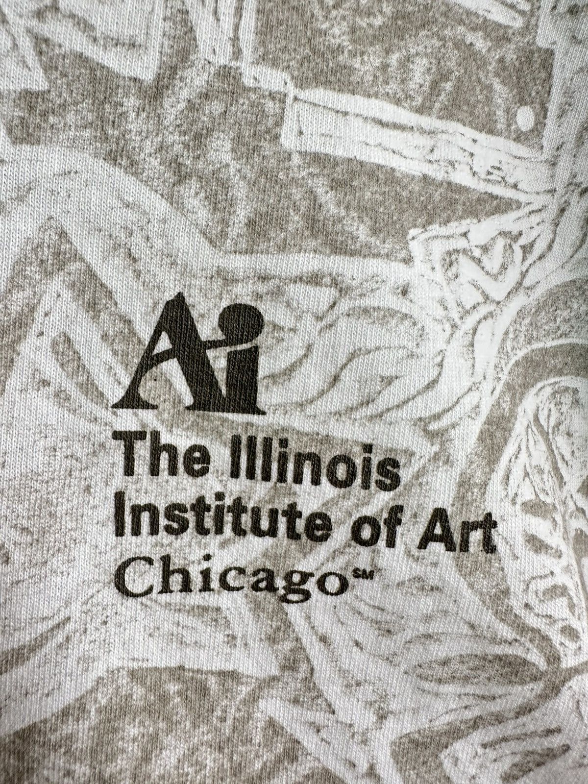 Arts & Science Vintage The Illinois Institute of Art Chicago 90's Tee Size US XL / EU 56 / 4 - 2 Thumbnail