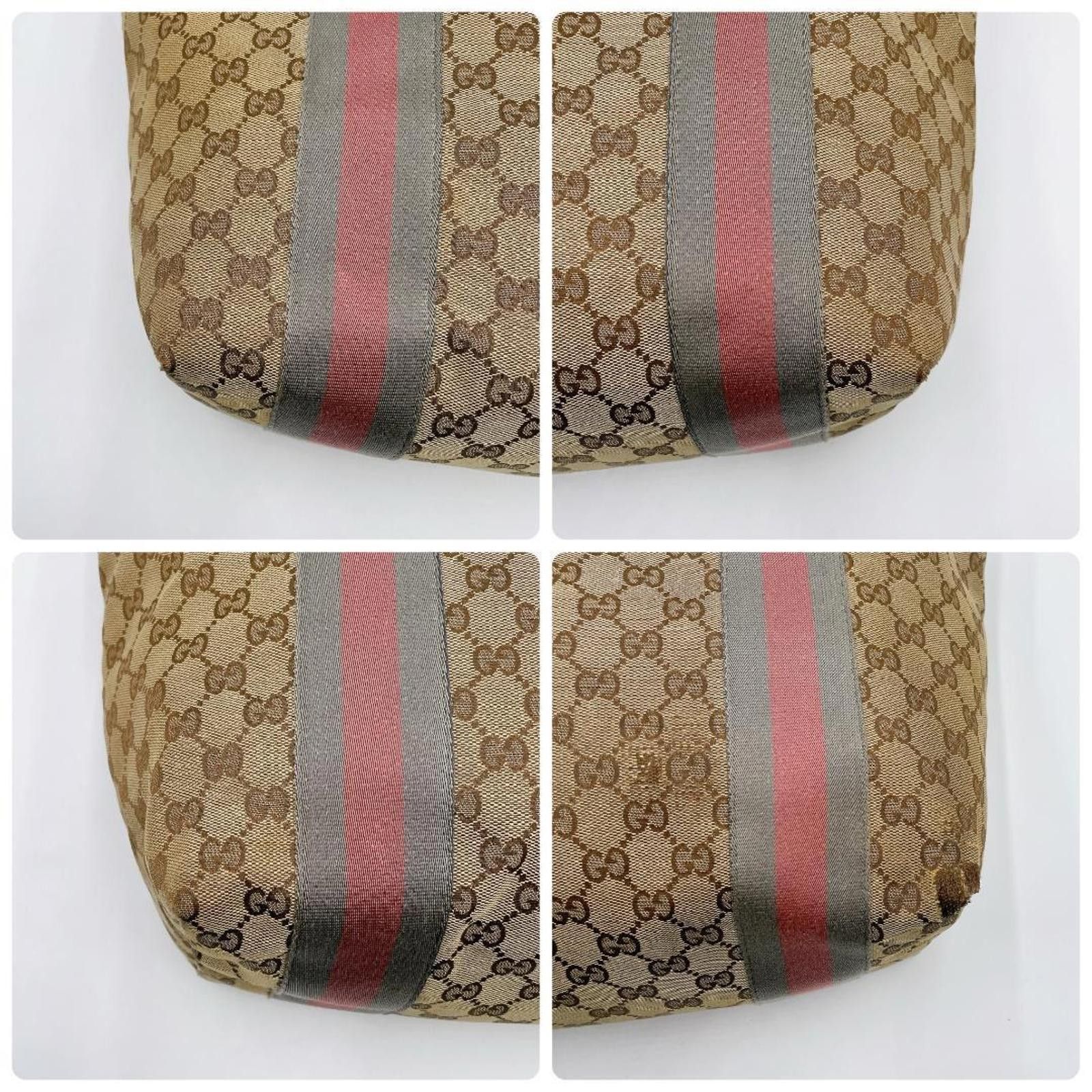 Gucci Gucci - Supreme Canvas Tote Bag Size ONE SIZE - 4 Thumbnail