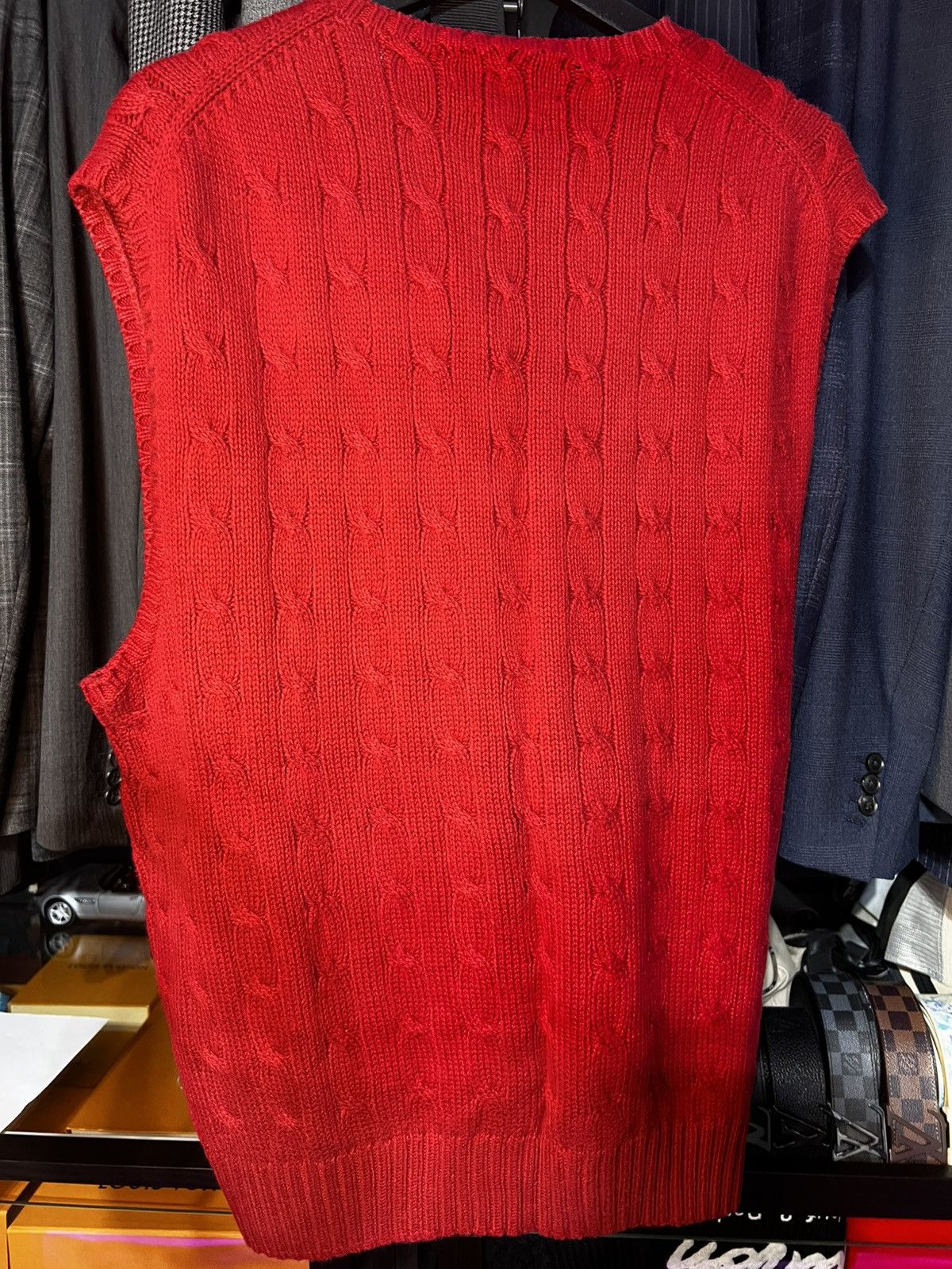 Polo Ralph Lauren Ralph Lauren Sleeveless Sweater - Red. Size L Size US L / EU 52-54 / 3 - 4 Thumbnail