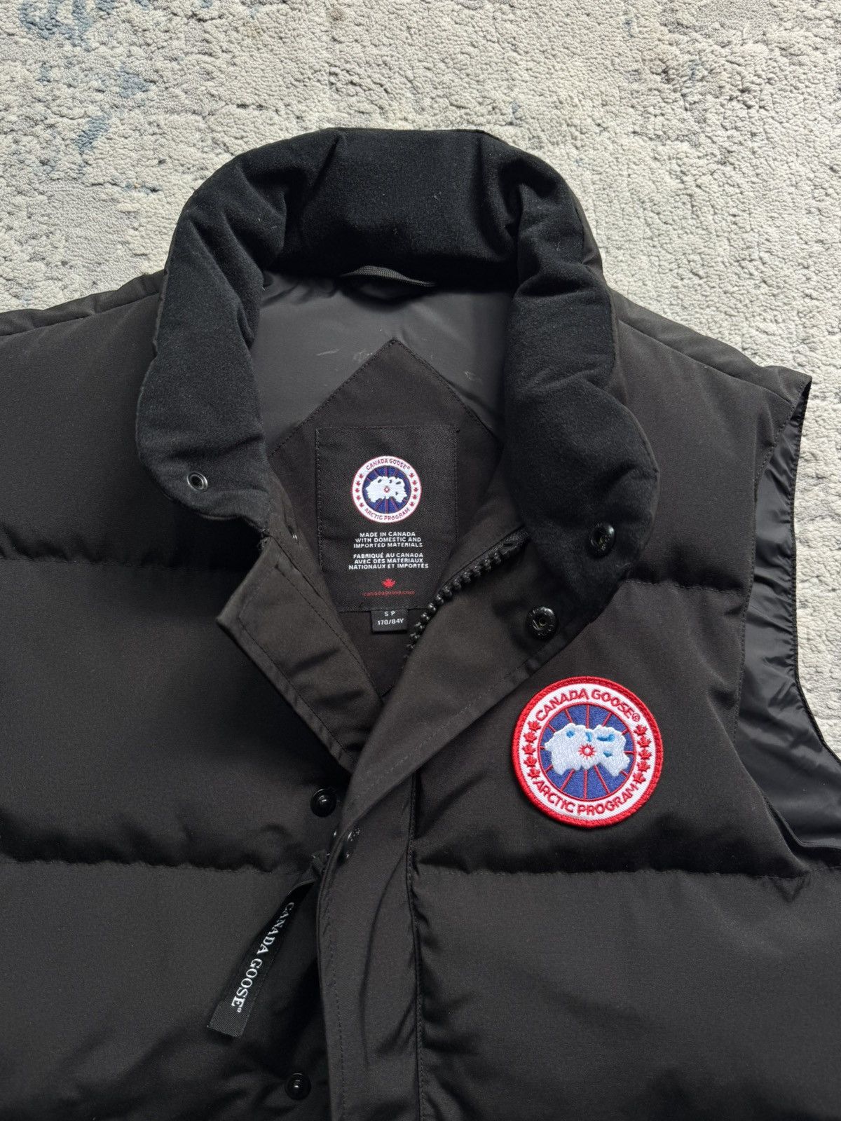 Canada Goose Canada Goose Black Noir Puffer Down Vest Jacket Mens S Size Size US S / EU 44-46 / 1 - 3 Thumbnail