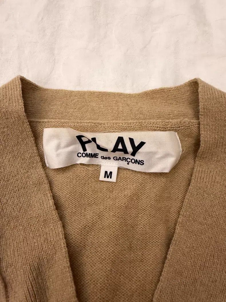 Comme des Garcons Comme Des Garcons Black Heart Logo Wool Cardigan Size M / US 6-8 / IT 42-44 - 4 Thumbnail