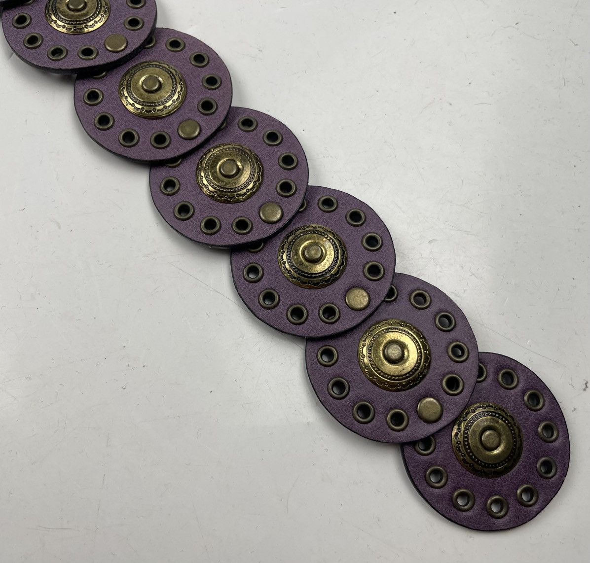 Japanese Brand × Seditionaries very rare design studded belt tc4 Size 36 - 3 Thumbnail