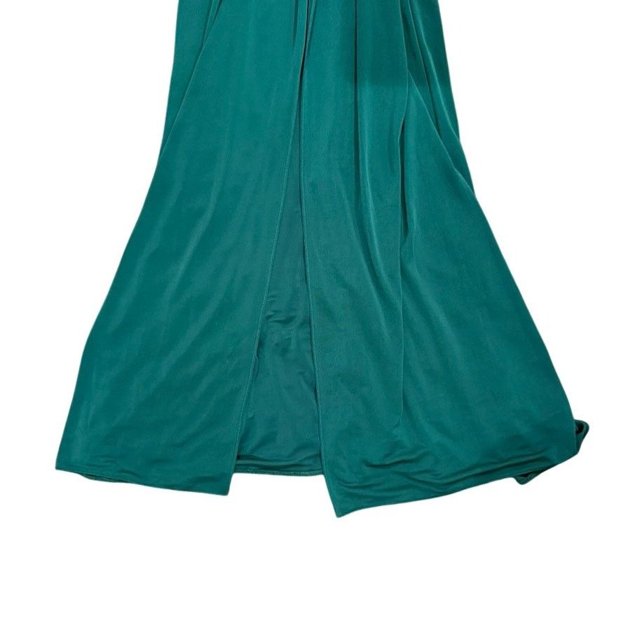 Zac Posen Zac Posen Off Shoulder Wrapped Around Gown in Green, US 6 Size M / US 6-8 / IT 42-44 - 8 Thumbnail