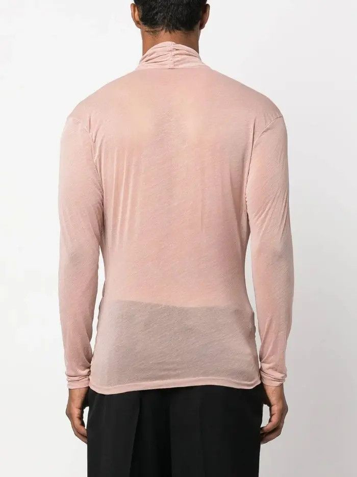 Saint Laurent Paris o1bcso1str10225 Warp Over Top In Jersey in Pink Size US S / EU 44-46 / 1 - 3 Thumbnail