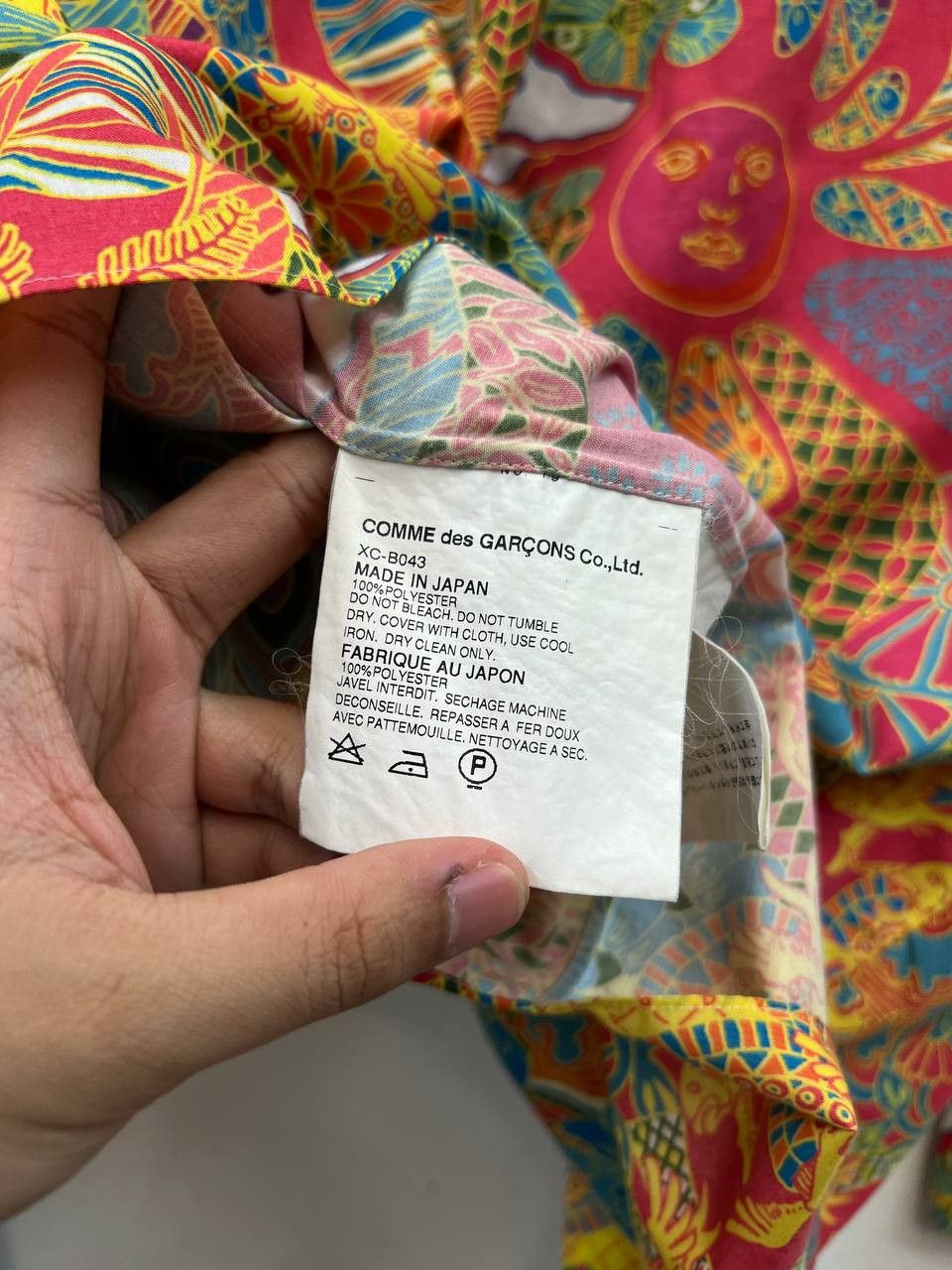 Comme des Garcons Homme Plus AW01 Comme Des Garcons Homme Plus Psychedelic Shirt Size US L / EU 52-54 / 3 - 5 Thumbnail