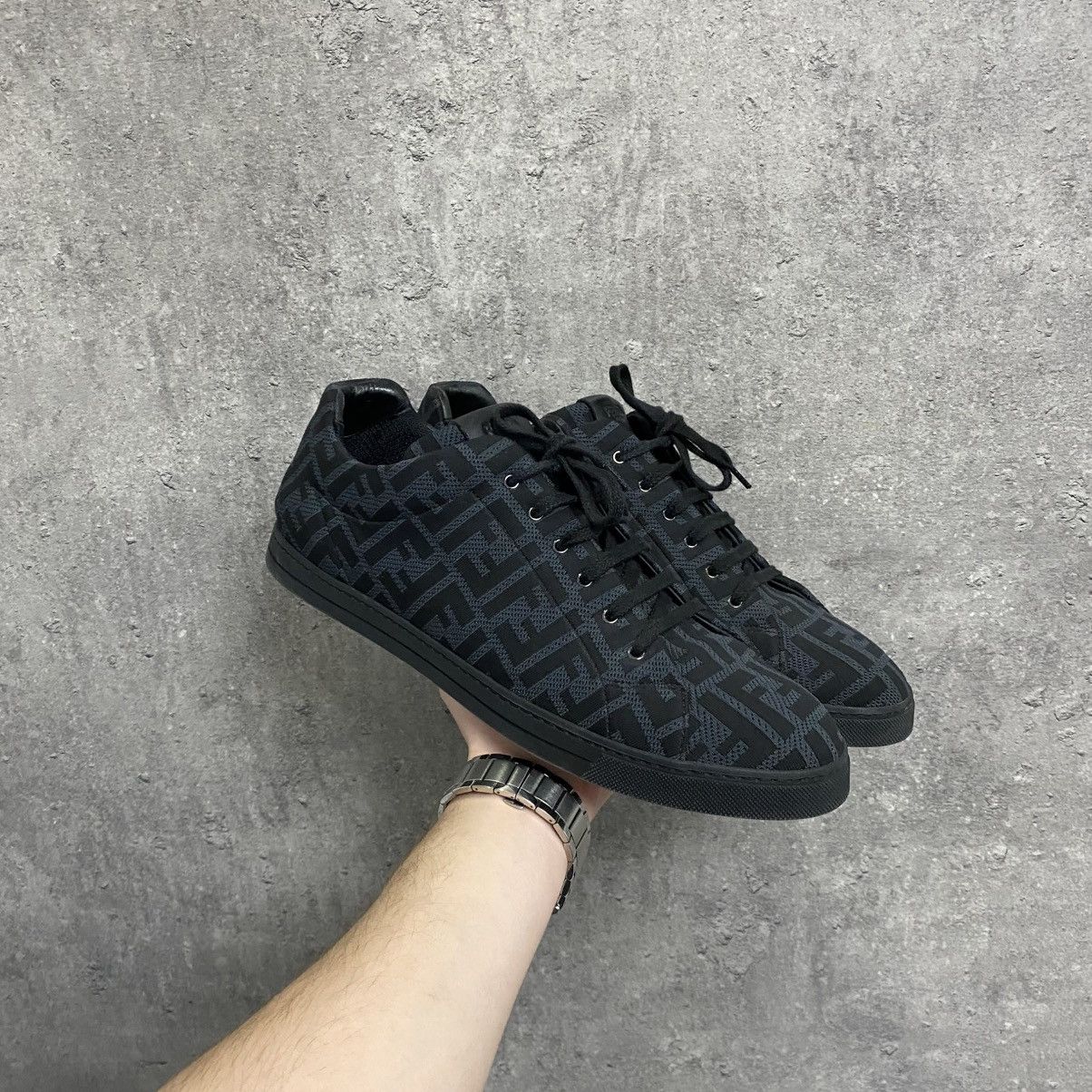 Fendi Fendi Monogram Sneakers Size US 12 / EU 45 - 4 Thumbnail