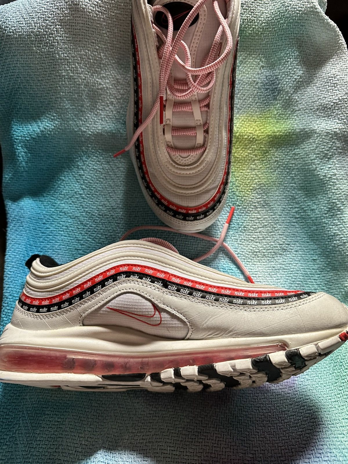 Nike Nike Air Max ‘97 Script swoosh/released 2019 8.5M/9.5W Size US 8.5 / EU 41-42 - 6 Thumbnail