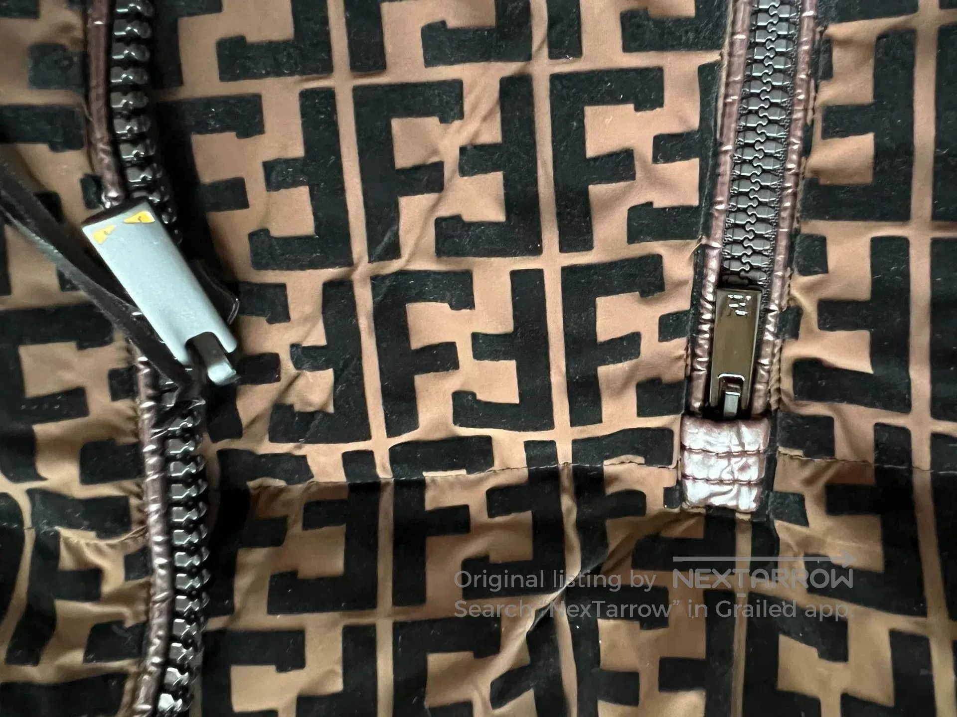 Fendi FENDI LOR Reversible FF Logo Down Vest. Size US M / EU 48-50 / 2 - 4 Thumbnail