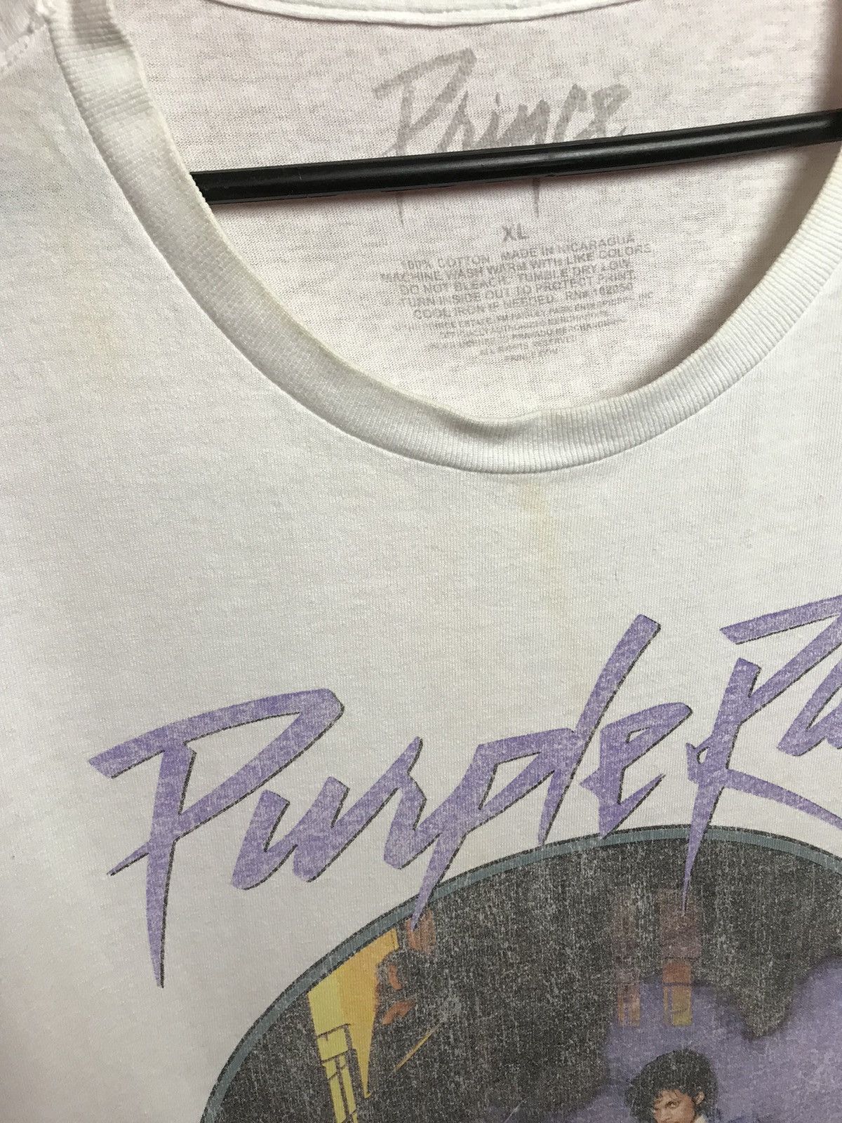 Band Tees × Vintage Vintage Prince Purple Rain band tour tee Size US XL / EU 56 / 4 - 5 Thumbnail