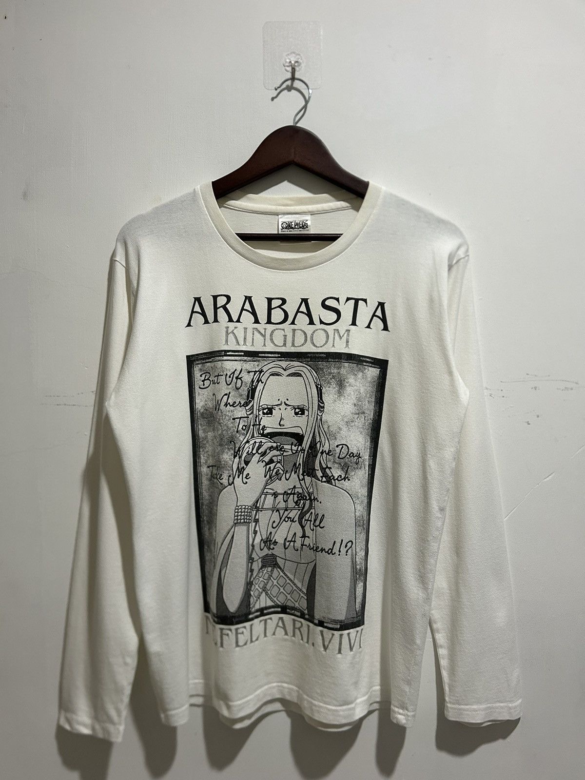 Anime Nefeltari Vivi One Piece Anime Arabasta Kingdom Arc Tee Size US L / EU 52-54 / 3 - 2 Thumbnail