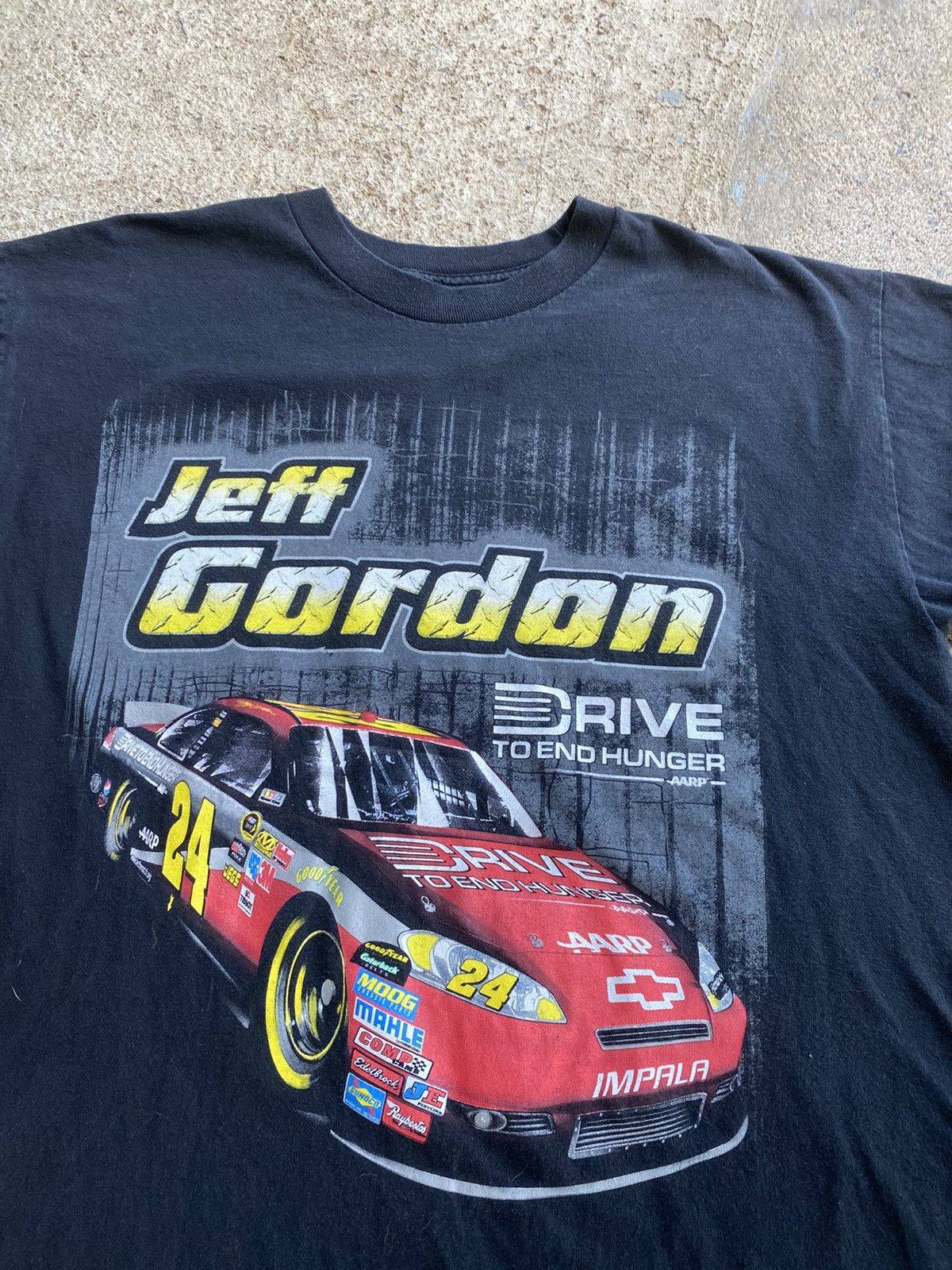 NASCAR × Vintage Vintage Y2K Jeff Gordon NASCAR Racing Double Sided Shirt Size US L / EU 52-54 / 3 - 3 Thumbnail