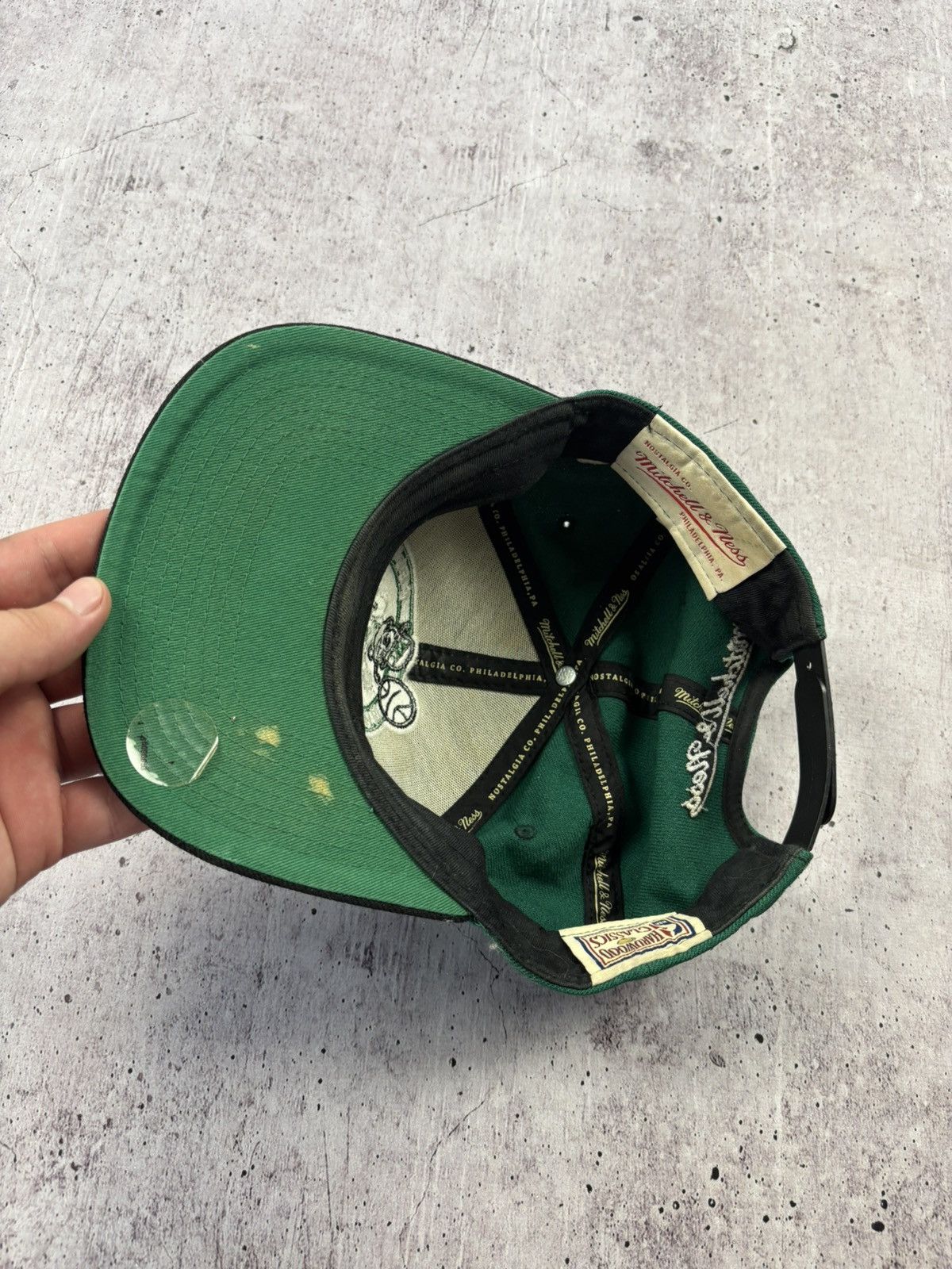 Mitchell & Ness Boston Seltic vintage cap one size Size ONE SIZE - 3 Thumbnail