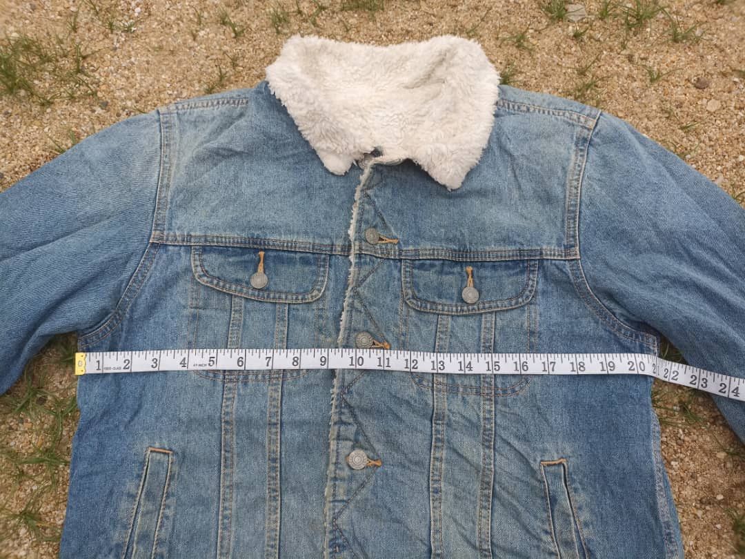 GU GU Sherpa Denim Jacket Button Size US L / EU 52-54 / 3 - 13 Thumbnail