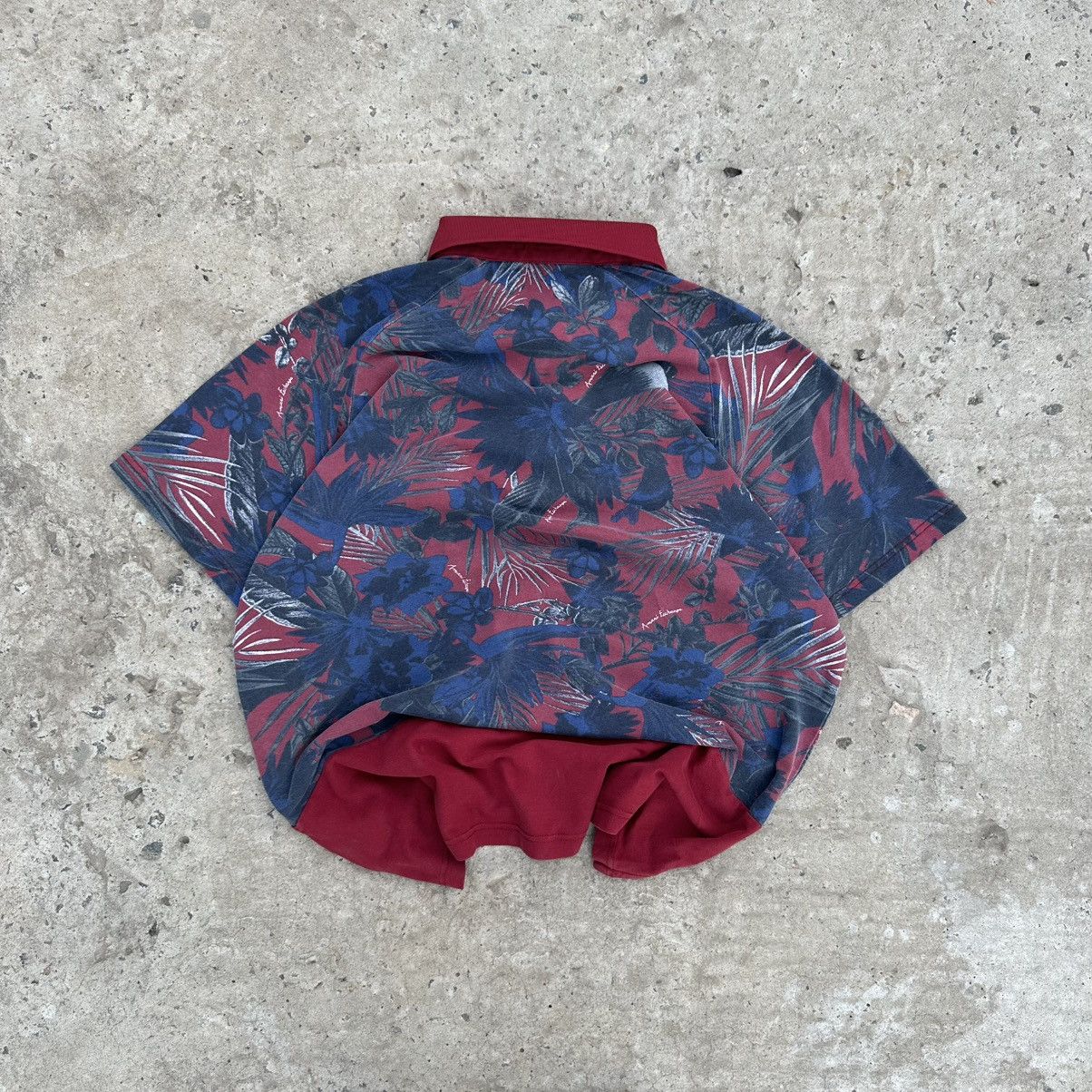 Armani Exchange Vintage Armani Exchange Polo Overprinted Old Money Size US XL / EU 56 / 4 - 2 Thumbnail