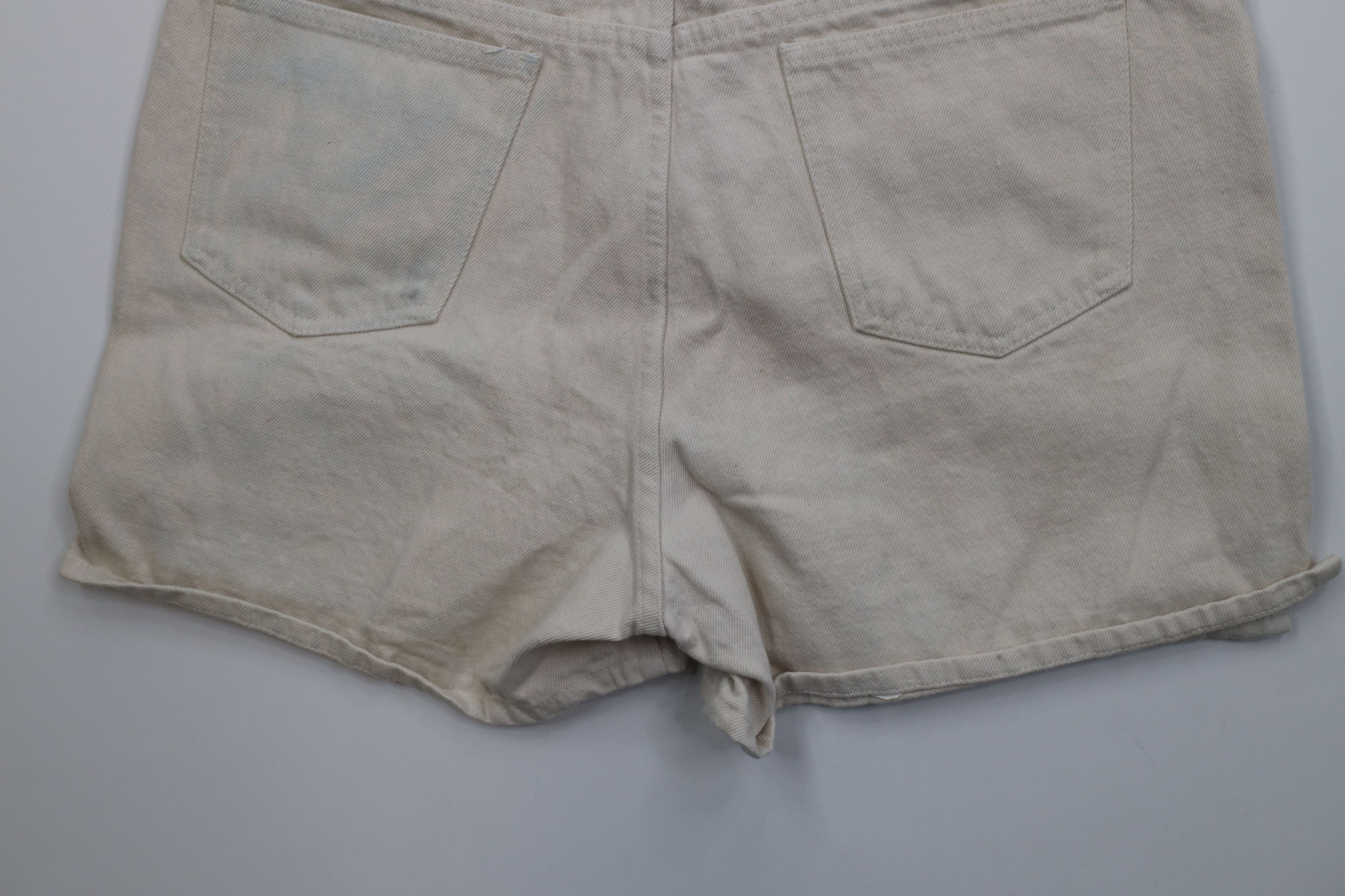 Vintage Vintage 60s 70s Bayly Mfg Co Above Knee Denim Short Shorts Size US 38 / EU 54 - 14 Thumbnail
