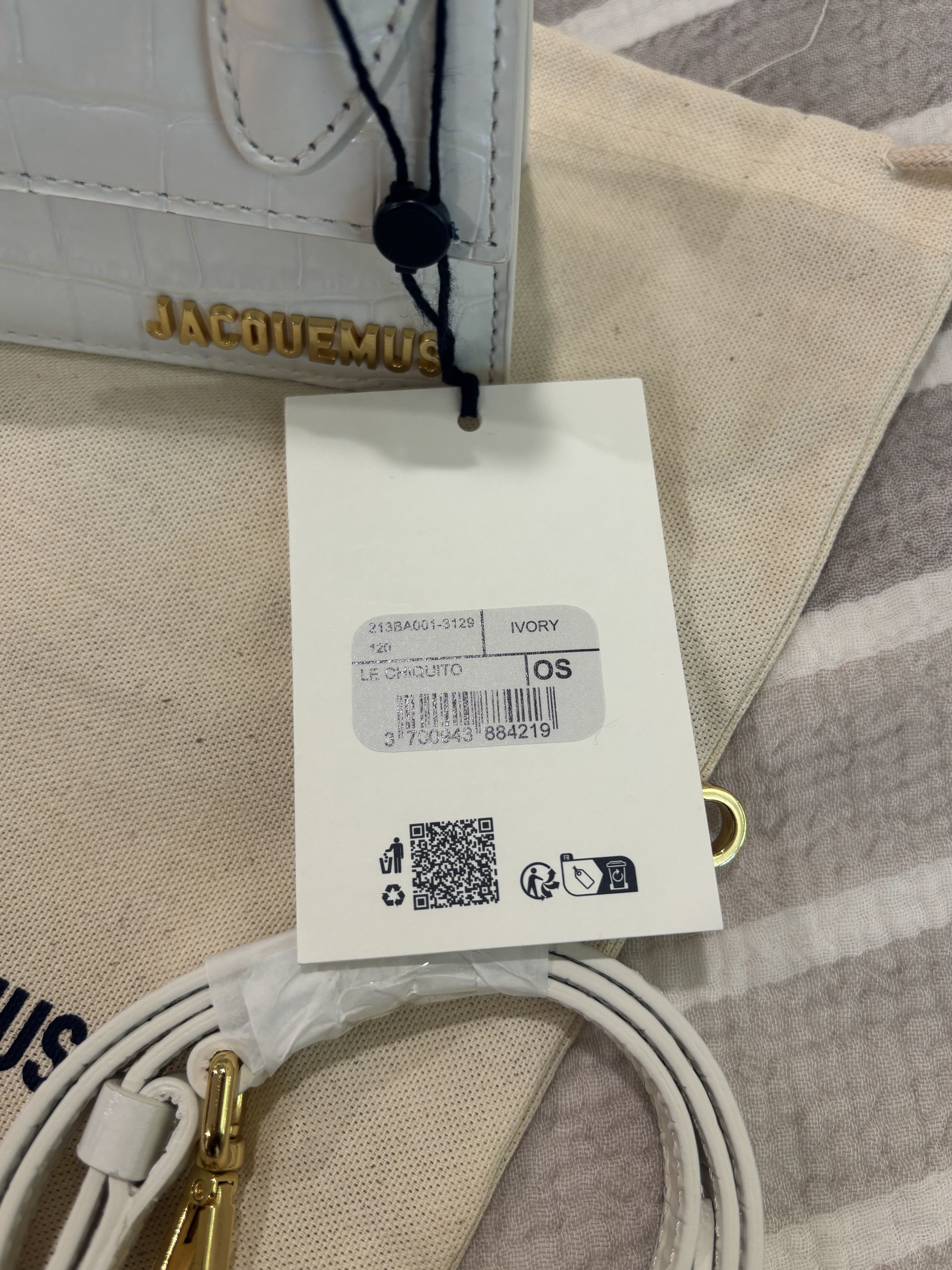 Jacquemus Jacquemus Le Chiquito White Size ONE SIZE - 3 Thumbnail