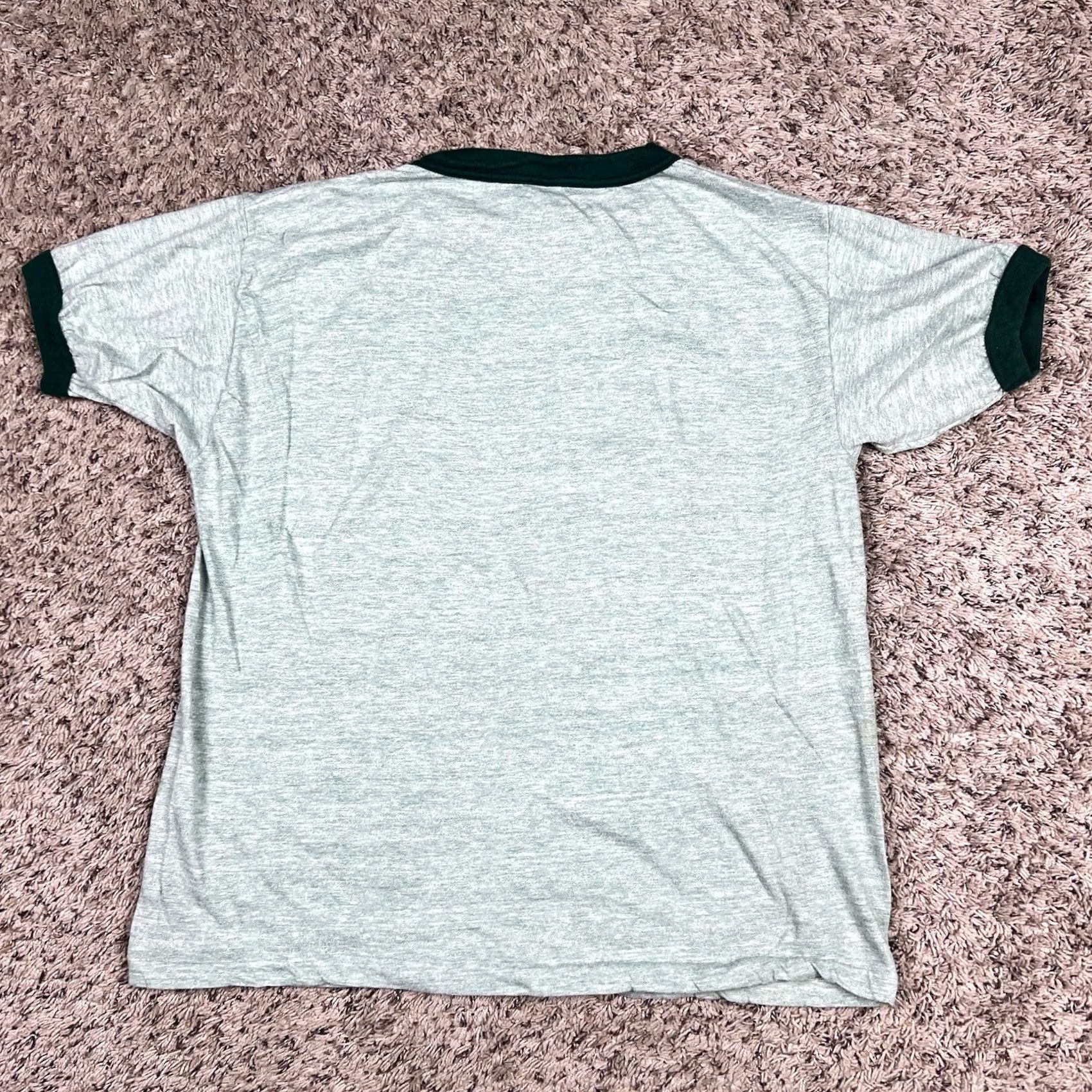 Vintage VINTAGE Capco T-Shirt Mens M Green 50/50 Dad Graphic 80s 90s Ringer Crew Neck Short Sleeve Made USA Mens Size US M / EU 48-50 / 2 - 3 Thumbnail