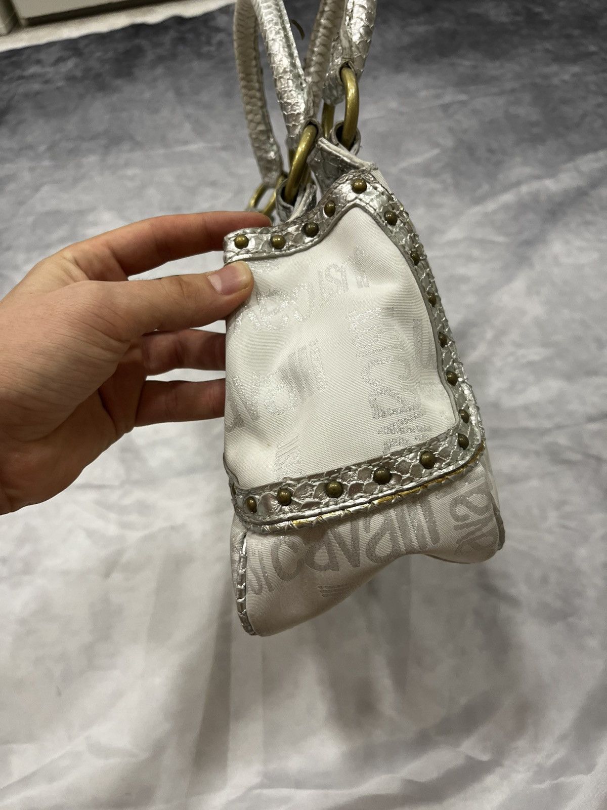 Just Cavalli Just Cavalli Vintage Y2K Overprinted Bag Size ONE SIZE - 6 Thumbnail