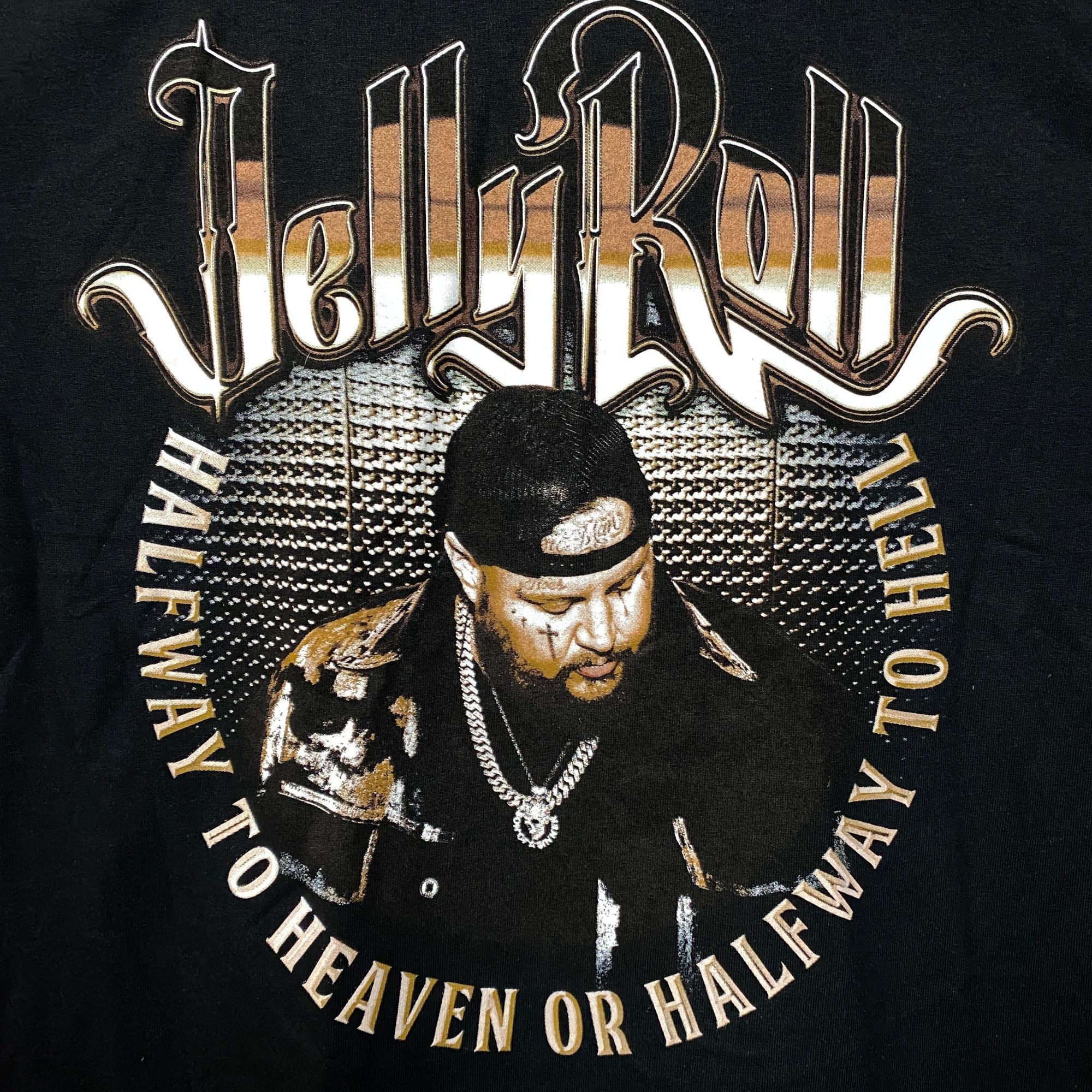 Rap Tees Jelly Roll Halfway To Hell Whitsitt Chapel Album T-Shirt Med Size US M / EU 48-50 / 2 - 2 Thumbnail