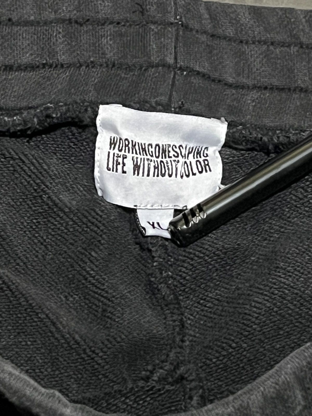 Other Black WorkingOnEscaping HeavyWight Sweatpants Size US 32 / EU 48 - 4 Thumbnail